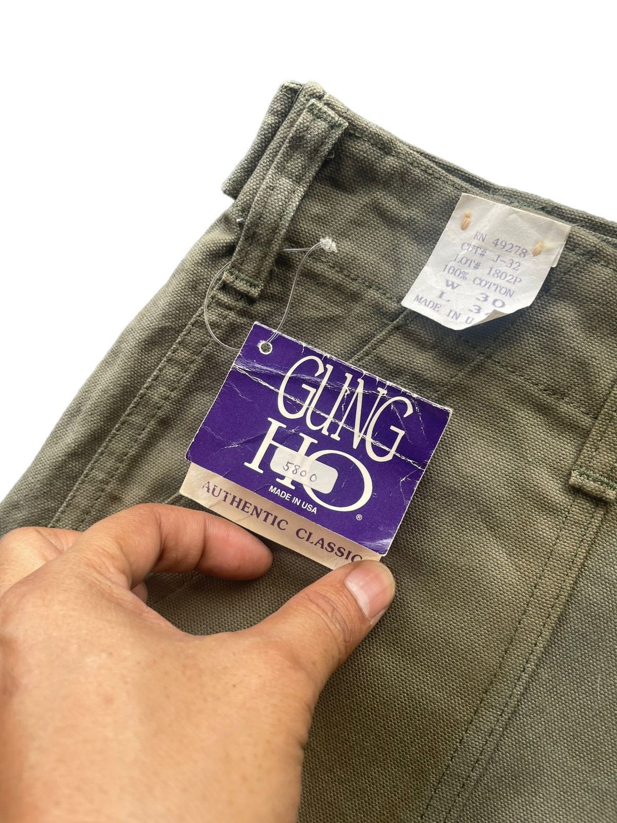Vintage Vintage Deadstock Gung Ho Baker Pant Size US 29 - 8 Thumbnail