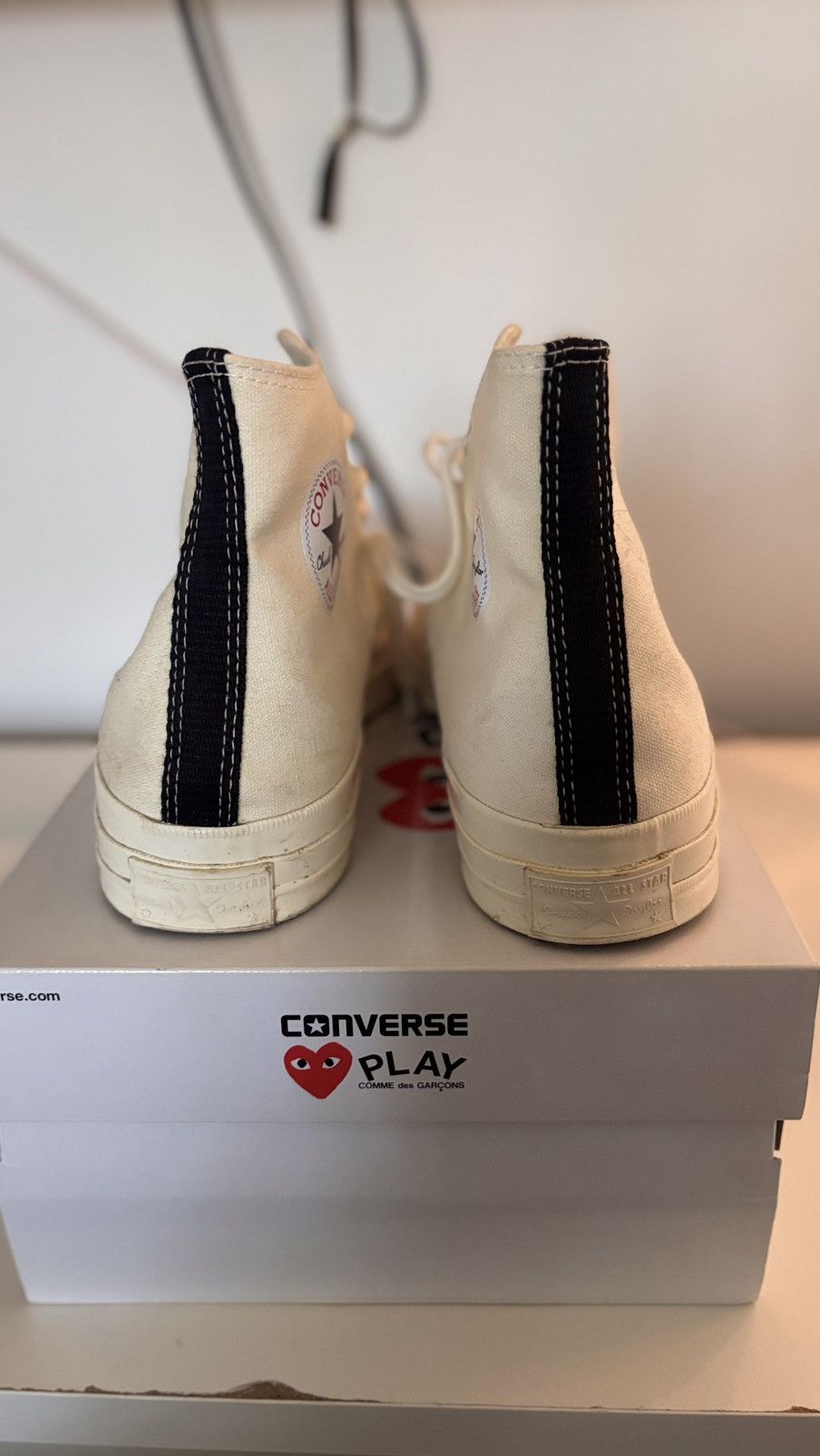 Comme des Garcons PLAY × Converse Converse X Comme des Garçons Play Size US 12 / EU 45 - 2 Thumbnail