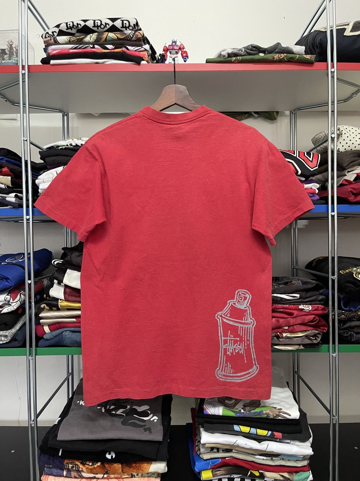 Stussy Vintage 90s Stussy Practice Proper Bombing Graphic Tee Size US M / EU 48-50 / 2 - 2 Thumbnail