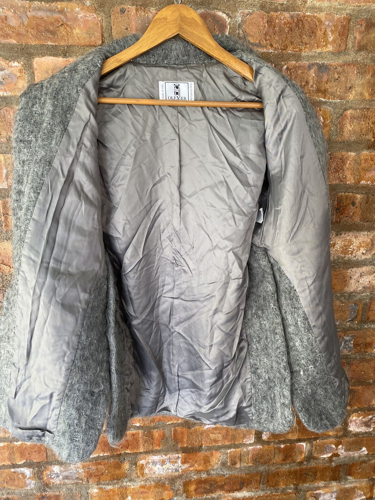 Valentino 1990s Oliver by Valentino MOHAIR long Jacket Size M / US 6-8 / IT 42-44 - 17 Thumbnail