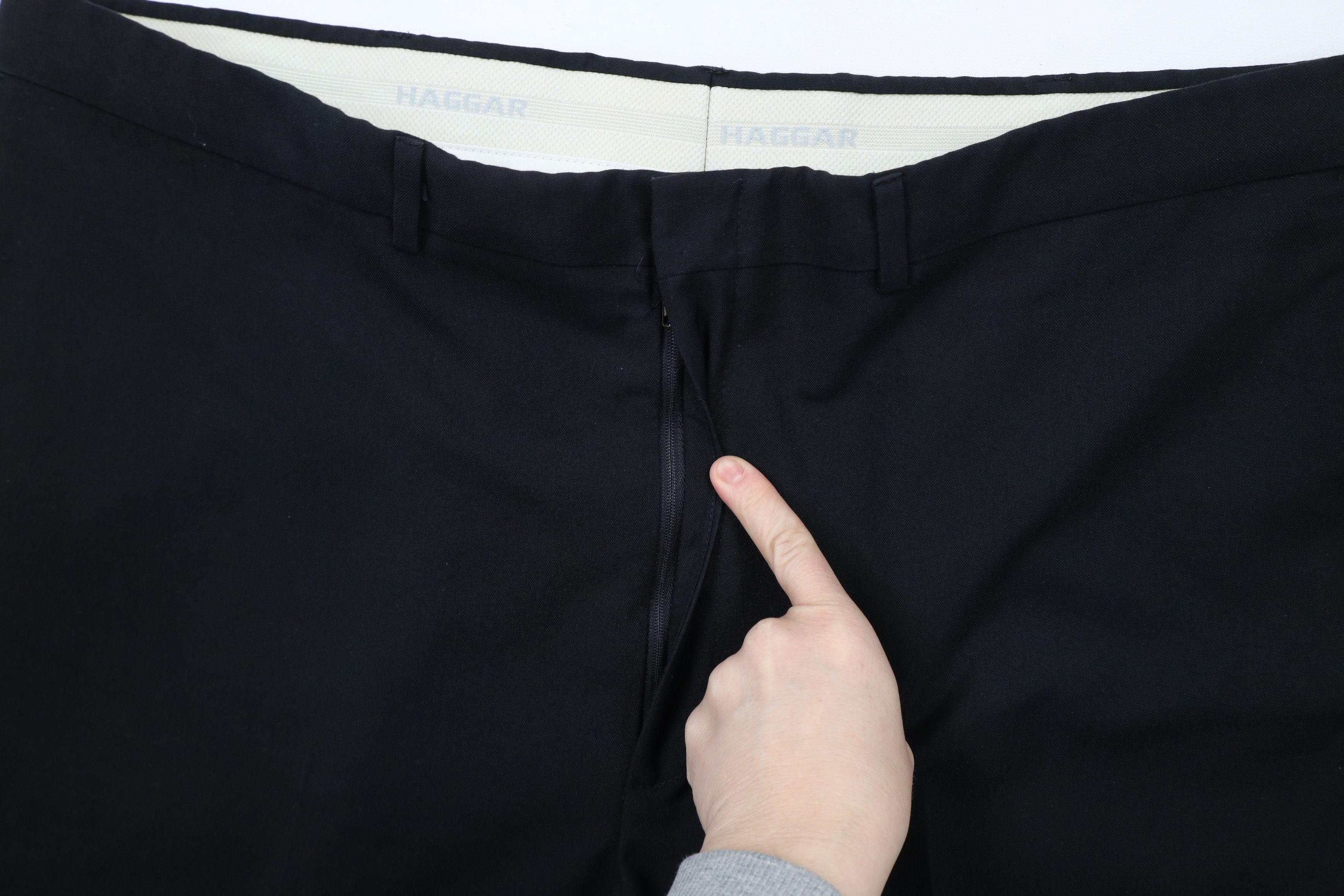 Vintage Vintage 90s Streetwear Wool Blend Wide Leg Chino Pants Size US 42 / EU 58 - 5 Thumbnail