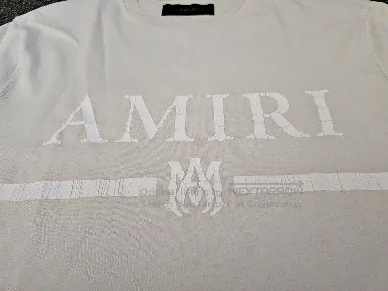 Amiri Amiri Beige T-Shirt Short Sleeve Size US M / EU 48-50 / 2 - 2 Thumbnail