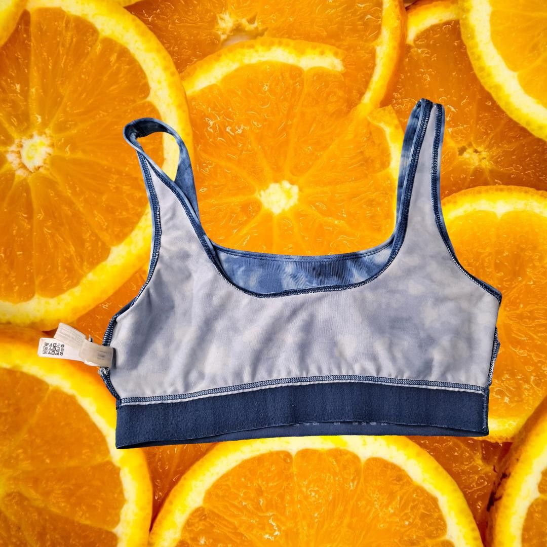 Victoria's Secret Victoria's Secret Blue Tie Dye Sports Bra Size Small Size ONE SIZE - 5 Thumbnail