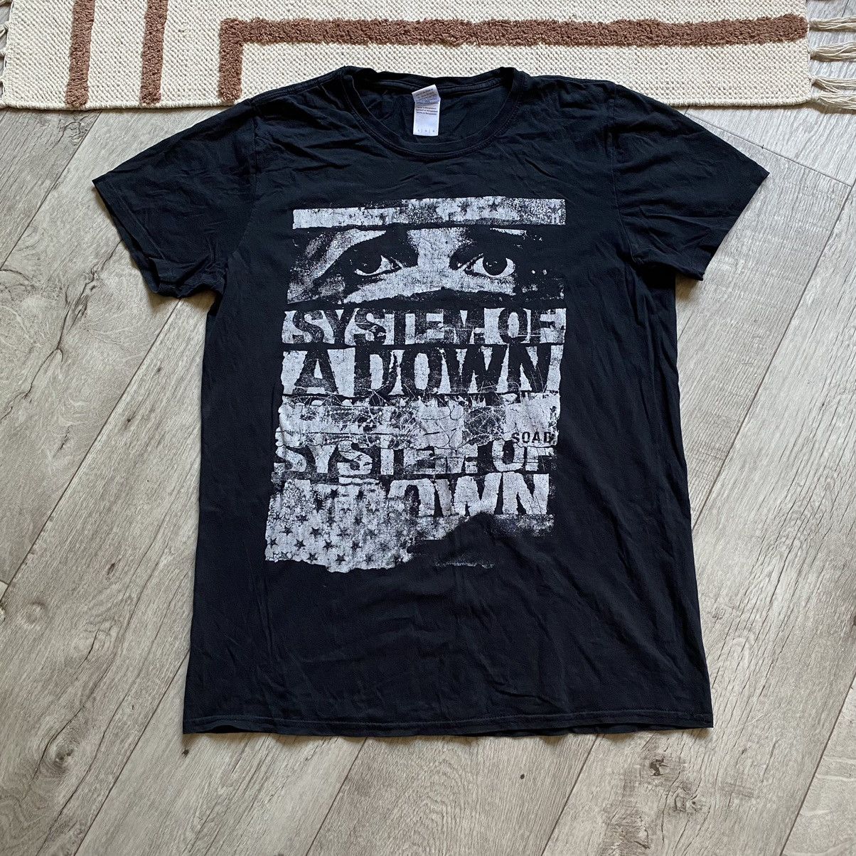 Band Tees SYSTEM OF A DOWN Y2K EYES PRINT T SHIRT Size US L / EU 52-54 / 3 - 1 Thumbnail