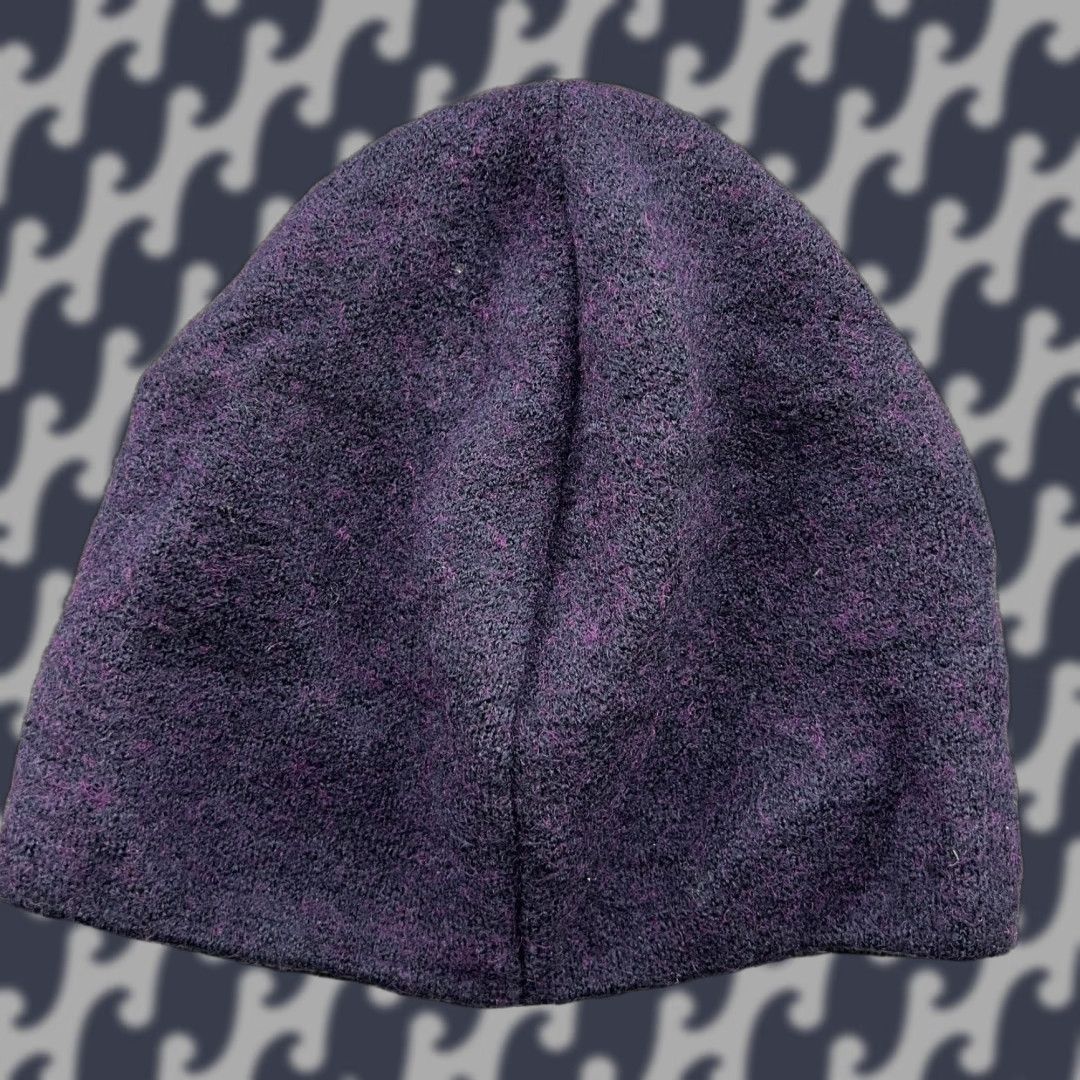 Vintage VINTAGE Devold Milling Beanie Hat Cap Size 58 Purple 100% Virgin Wool Beanie Wool Unisex Adults Mens Womens 58 Purple Morning - Size ONE SIZE - 1 Thumbnail