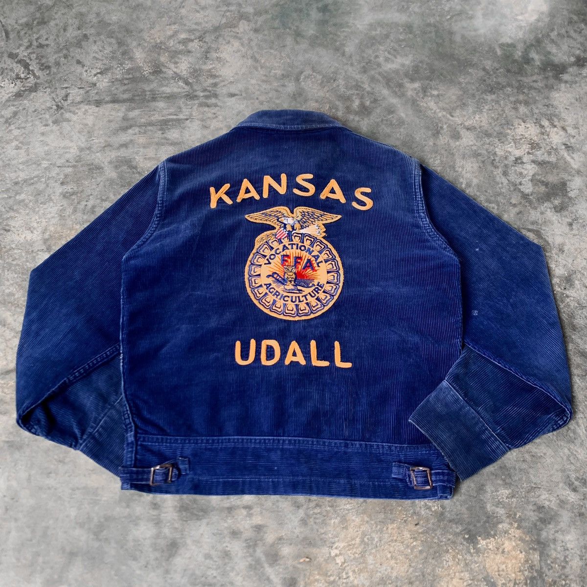 Vintage 1970s Vintage FFA Jacket 'Kansas - Udal' Size US S / EU 44-46 / 1 - 4 Thumbnail