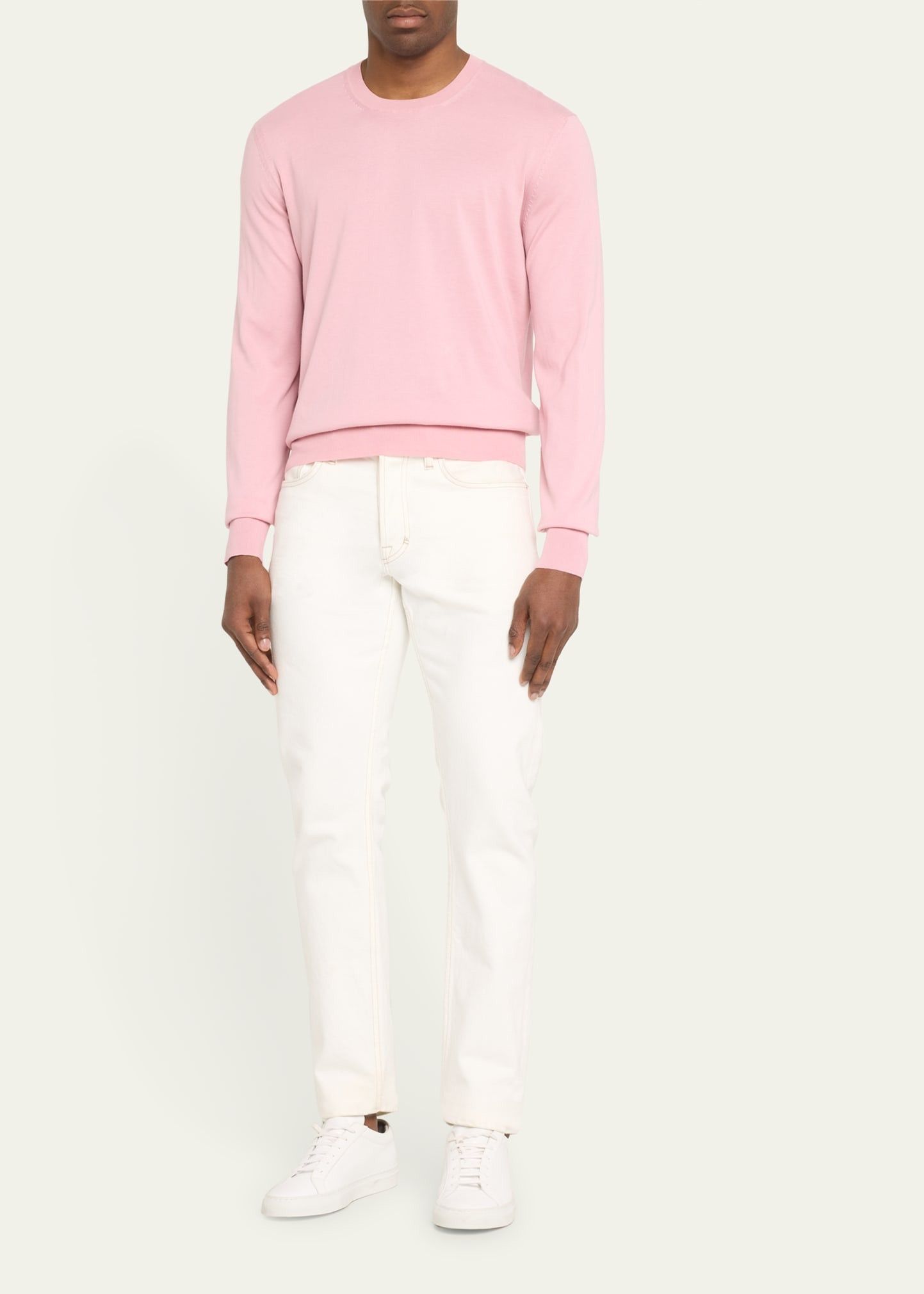 Tom Ford o1y0425 Crewneck Sweater in Pink Size US L / EU 52-54 / 3 - 5 Thumbnail