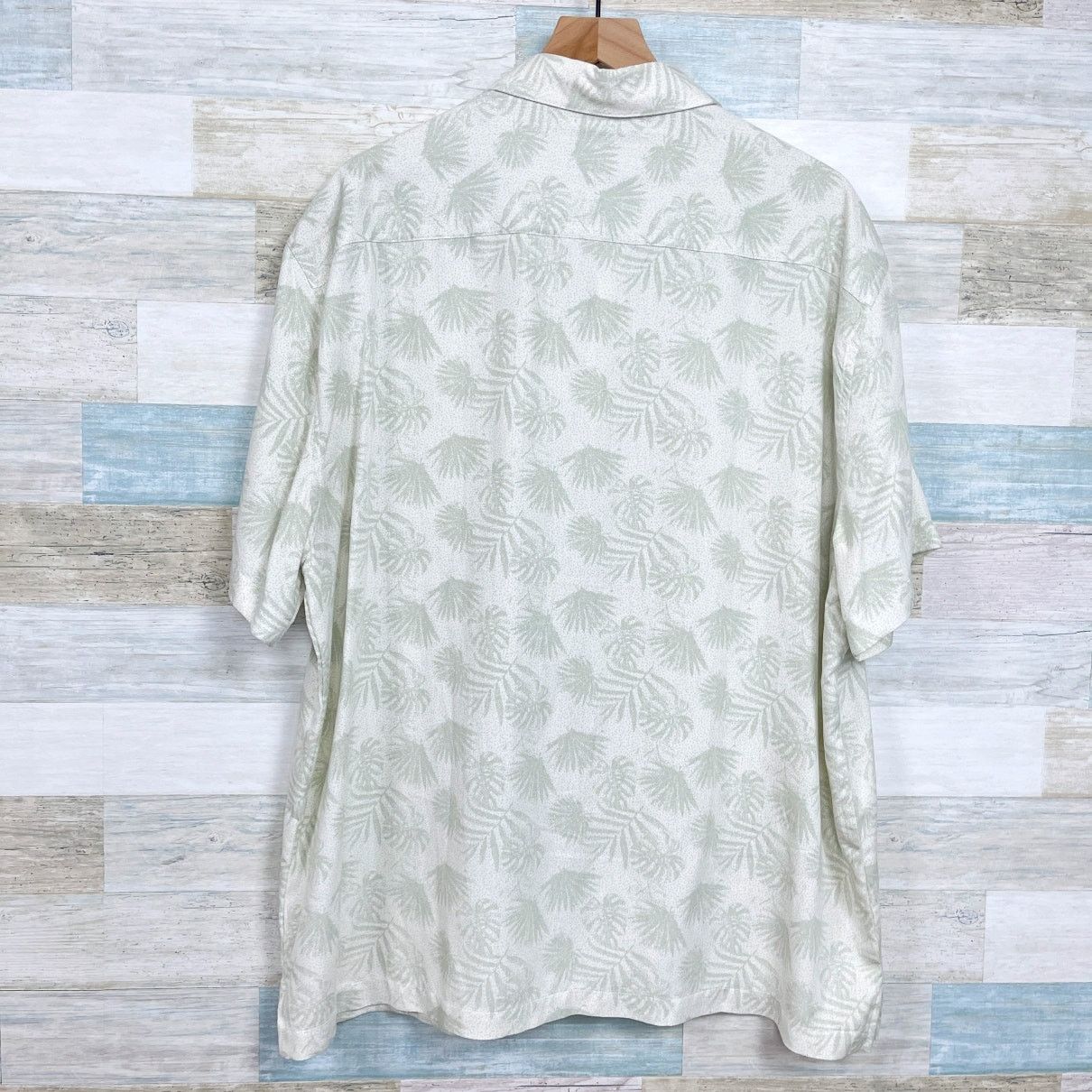 Nat Nast Nat Nast Silk Camp Short Green Tropical Hawaiian Mens XL Size US XL / EU 56 / 4 - 3 Thumbnail