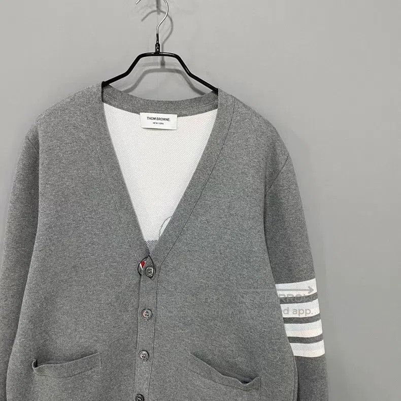 Thom Browne Thom Browne Little lion color label four-bar knitting card Size US XL / EU 56 / 4 - 2 Thumbnail