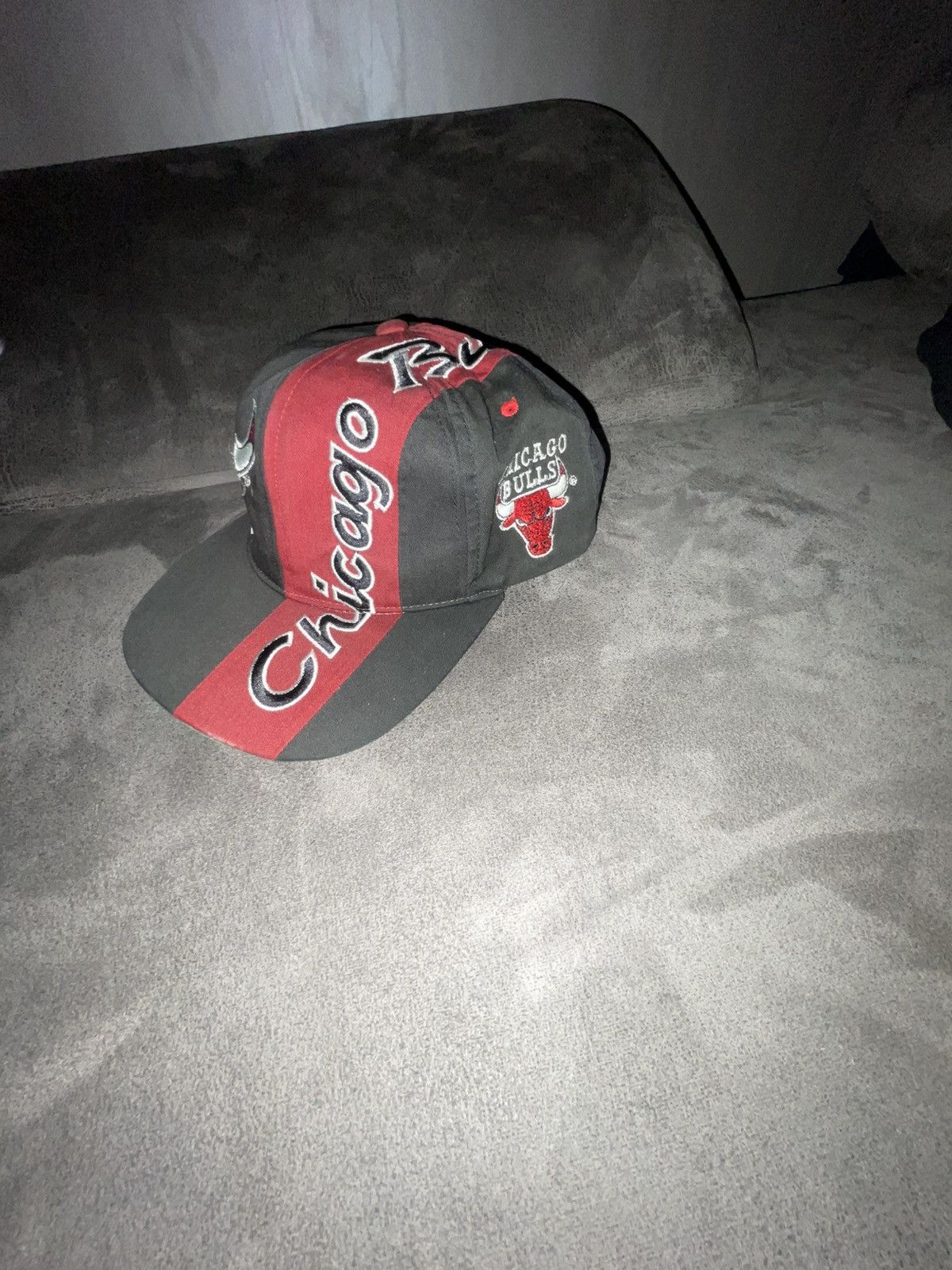 Other Vintage 90s Sports Specialties Chicago Bulls Red Stripe Size ONE SIZE - 2 Thumbnail