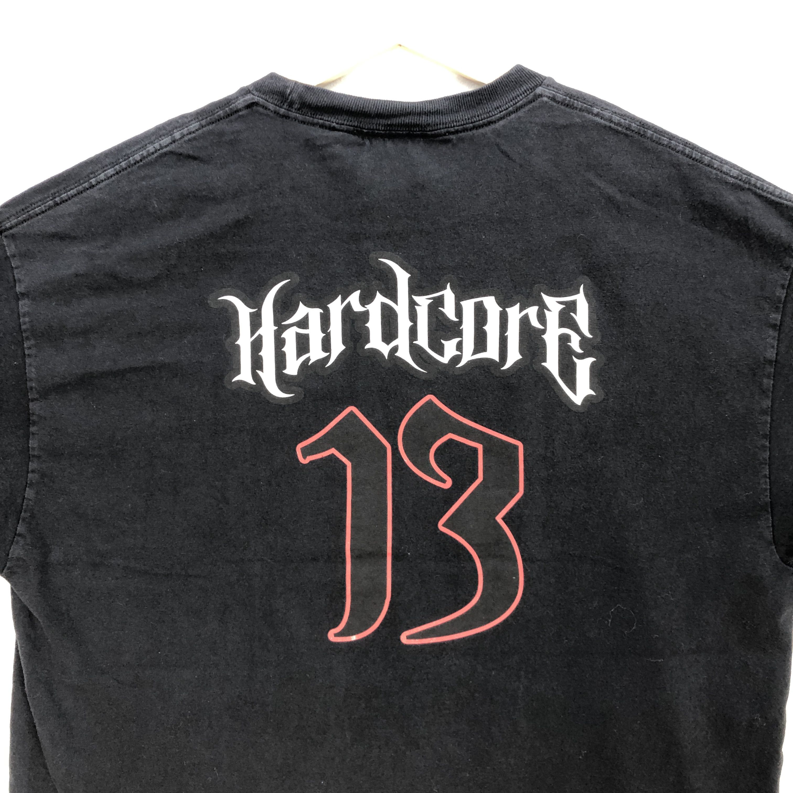 Vintage Vintage Y2K Unleashed Hardcore Tshirt Hardcore 13 Tees Size US XL / EU 56 / 4 - 6 Thumbnail