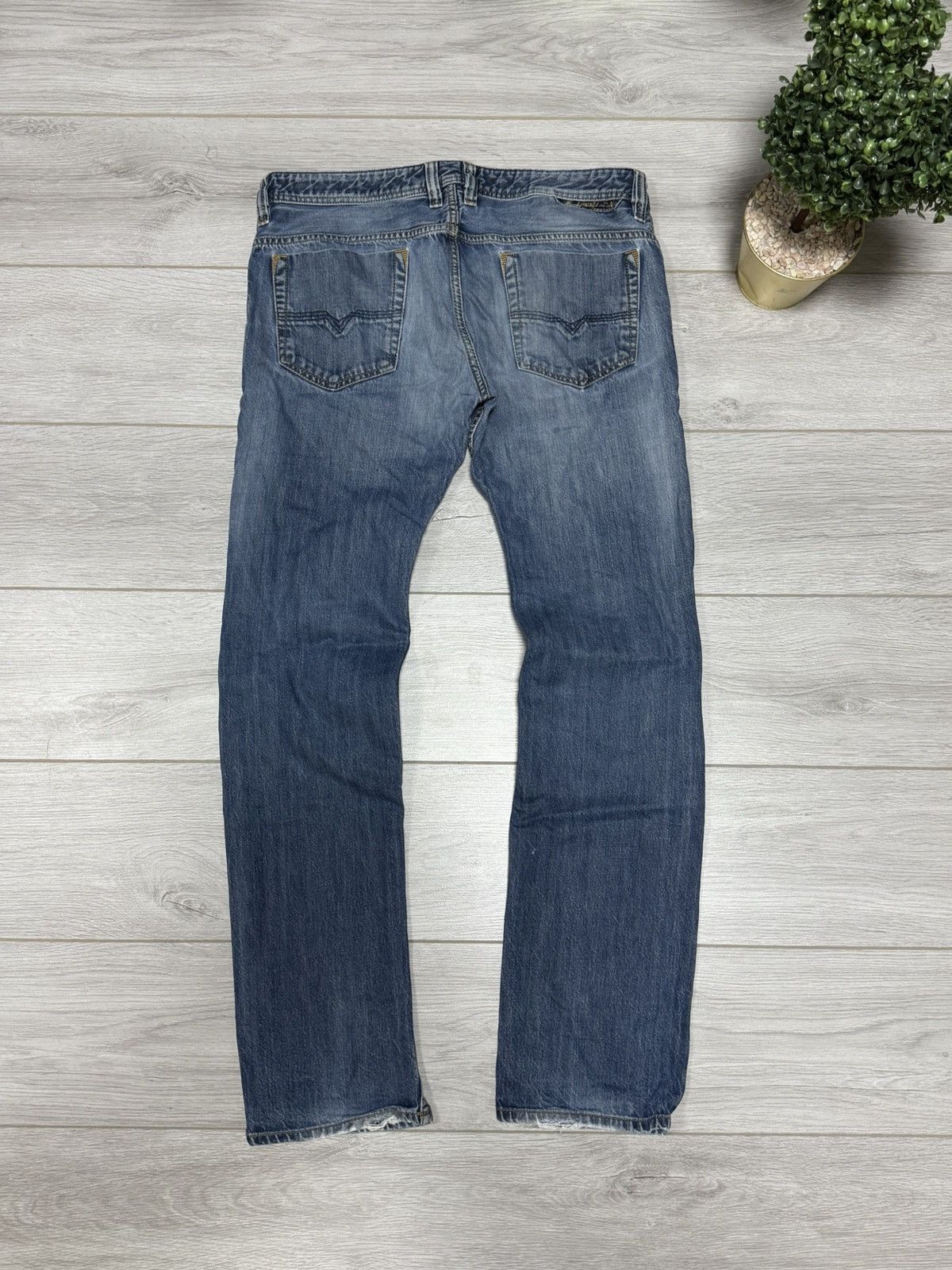 Diesel Diesel Safado Regular Straight Denim Jeans Size US 34 / EU 50 - 1 Thumbnail