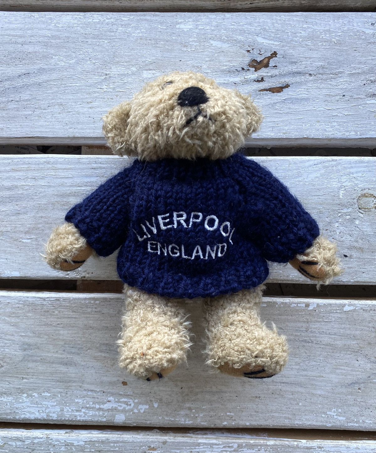 Vintage 🔥Rare fan Liverpool England Teddy Bear Size ONE SIZE - 1 Thumbnail