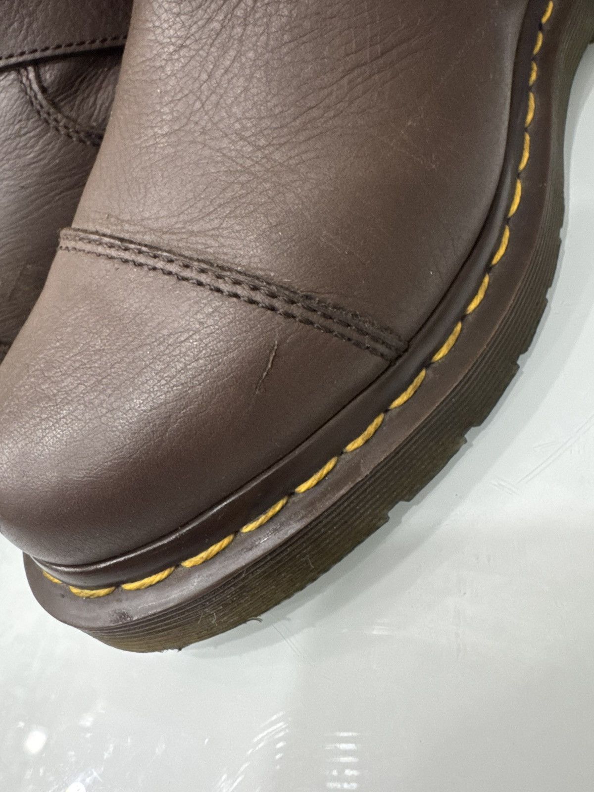 Dr. Martens Kristy Dark Brown Virgina Darken Suede Boots Dr.Martens Size US 7 / IT 37 - 8 Thumbnail