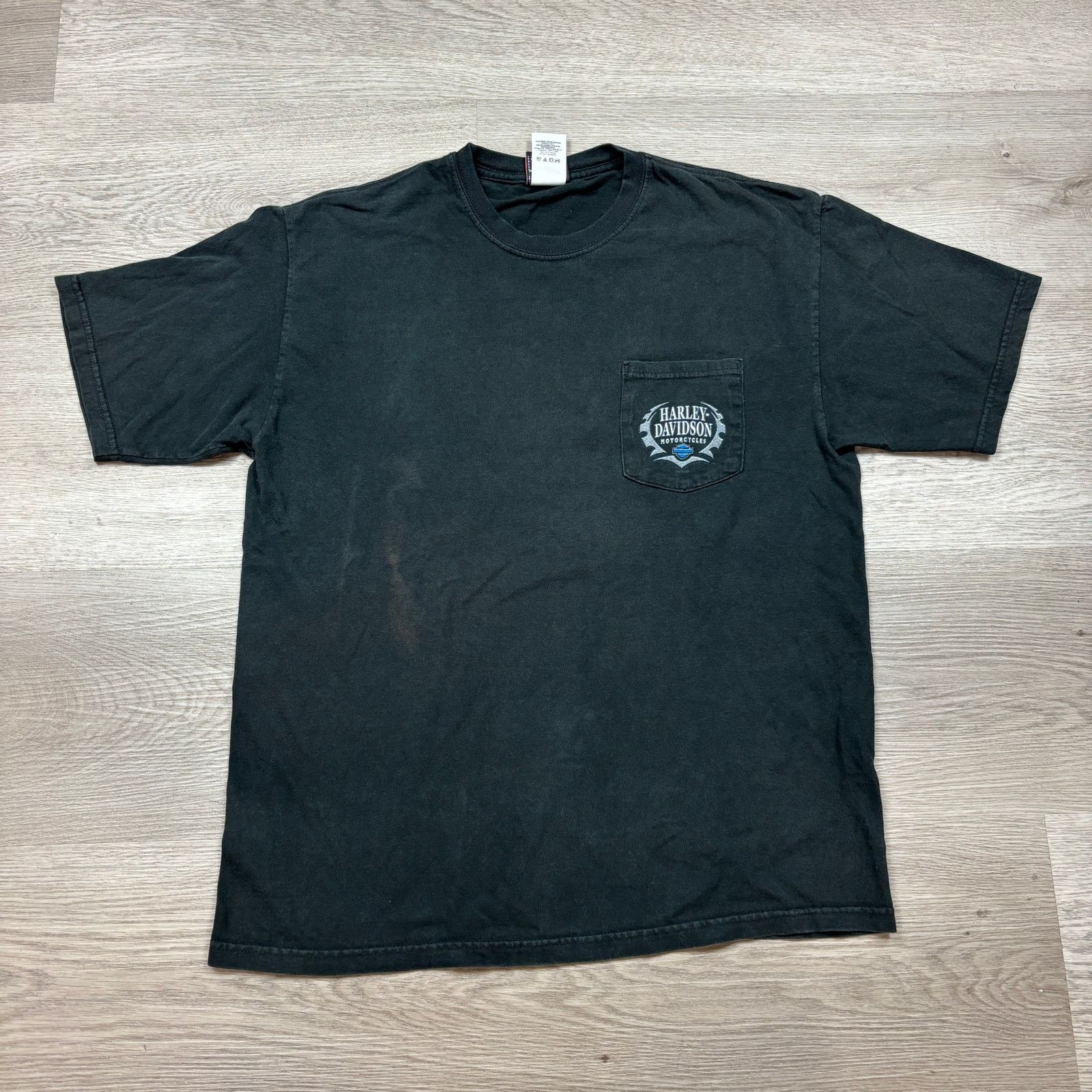 Harley Davidson × Vintage Vintage 2004 Harley Davidson Motorcycles Pocket Shirt Mens L Size US L / EU 52-54 / 3 - 2 Thumbnail