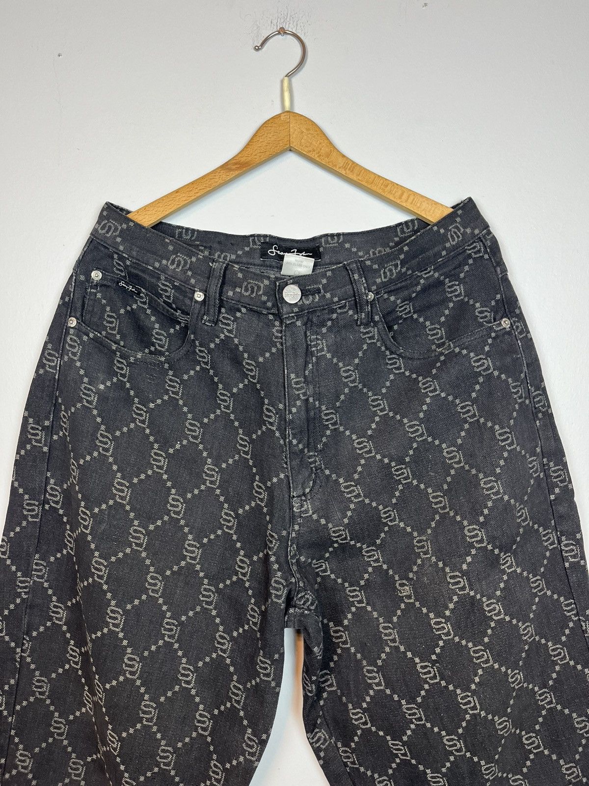Japanese Brand Sean John Gucci Monogram denim Size US 32 / EU 48 - 3 Thumbnail