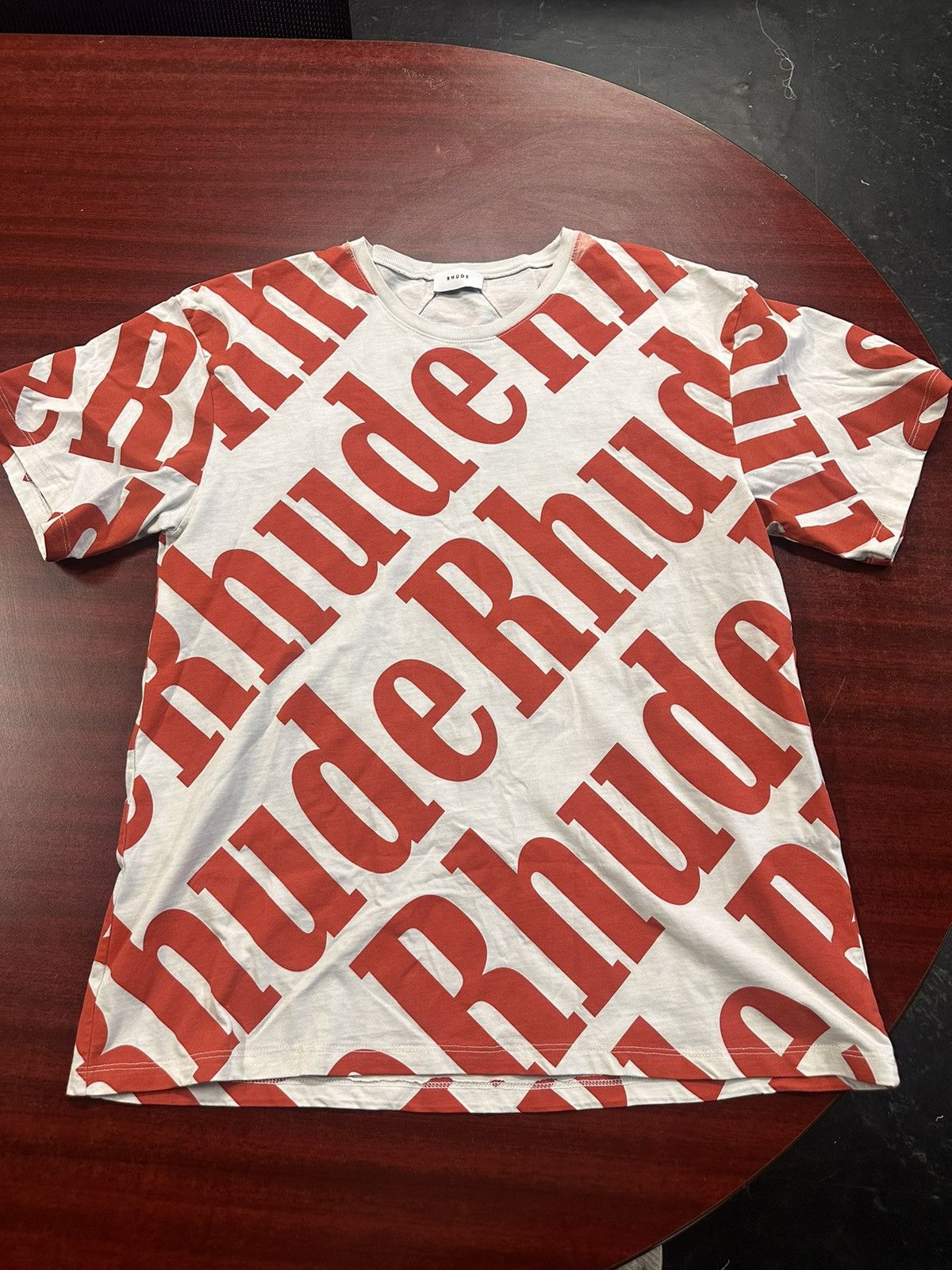 Rhude All over print tee Size US M / EU 48-50 / 2 - 1 Thumbnail