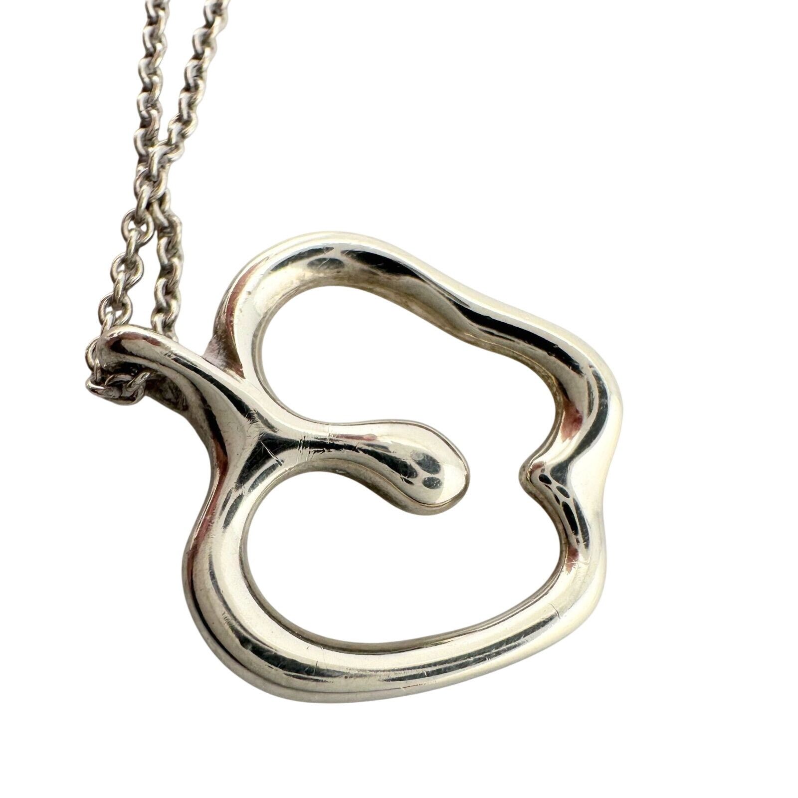 Tiffany & Co. Tiffany & Co Apple Necklace in Sterling Silver - 15" Chain Size ONE SIZE - 6 Thumbnail