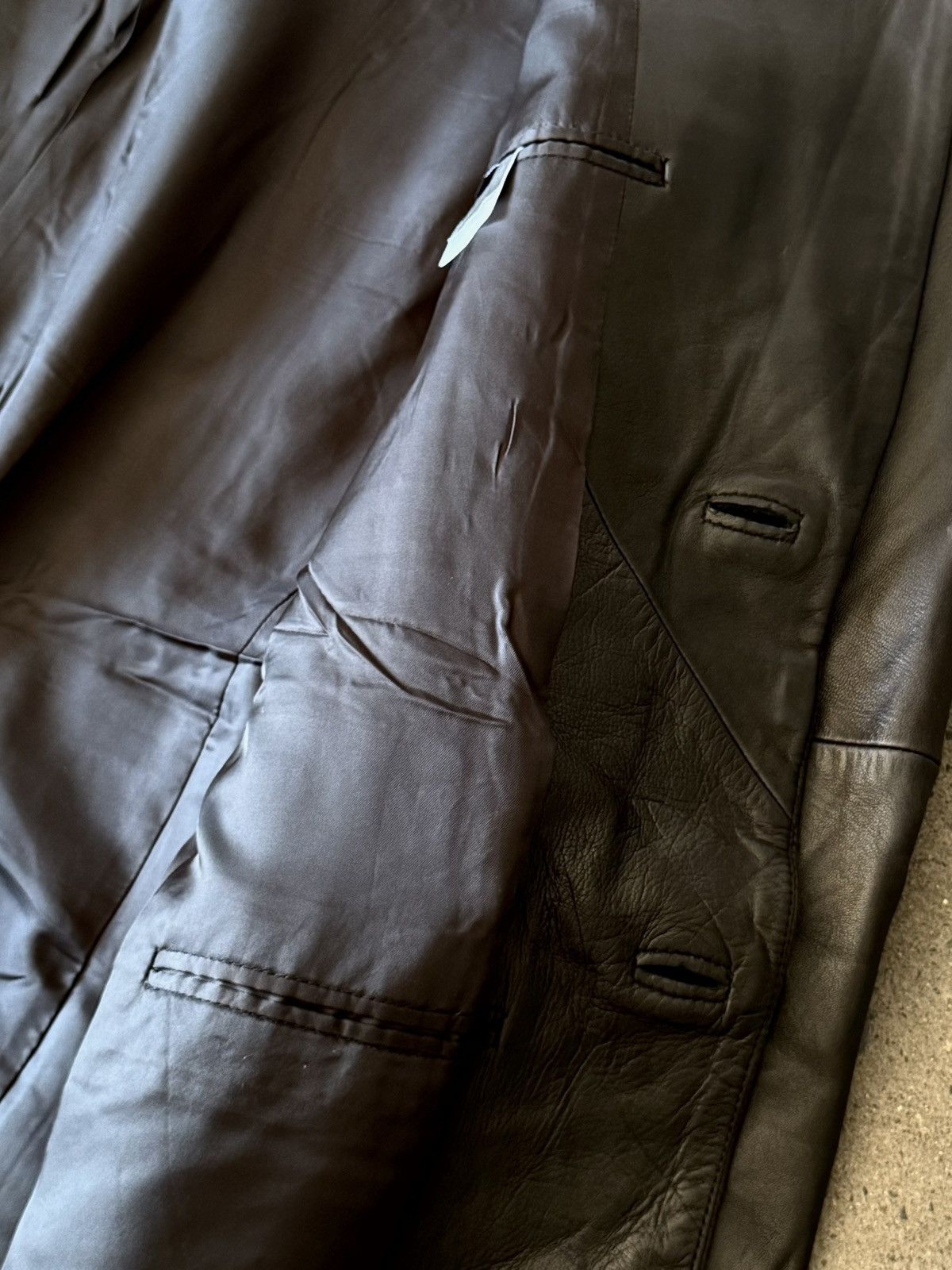 Gucci × Tom Ford Archive Gucci - Tom Ford - Lamb Skin - Leather Coat Size US M / EU 48-50 / 2 - 10 Thumbnail