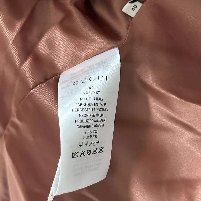 Gucci Gucci Black and red pearl button leather jacket 2502-Nextar Size US XXS / EU 40 - 5 Thumbnail