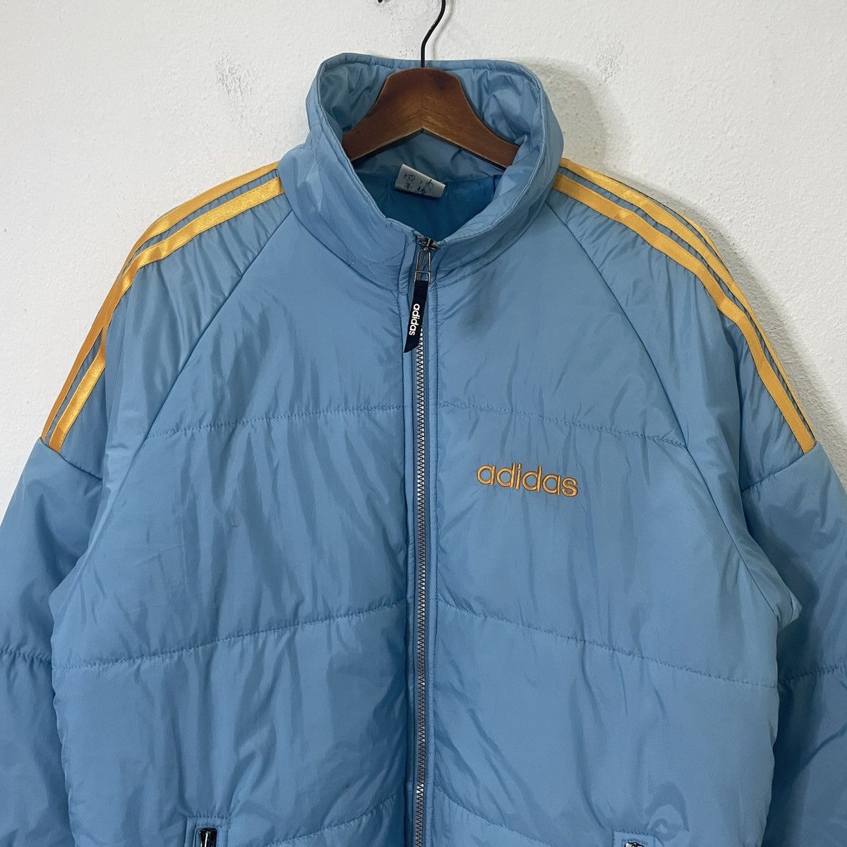 Adidas Vintage Adidas Puffer Jacket Size US L / EU 52-54 / 3 - 4 Thumbnail