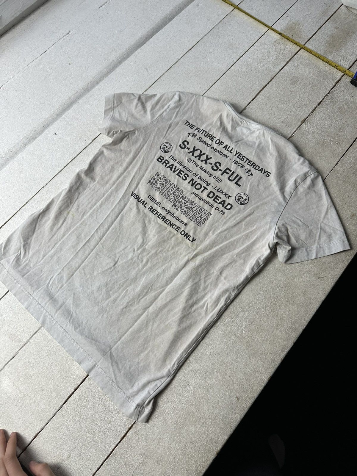 Diesel 🚨DIESEL AVANT GARDE ARCHIVE VINTAGE BIG LOGO T-SHIRT Y2K TEE Size US S / EU 44-46 / 1 - 9 Thumbnail