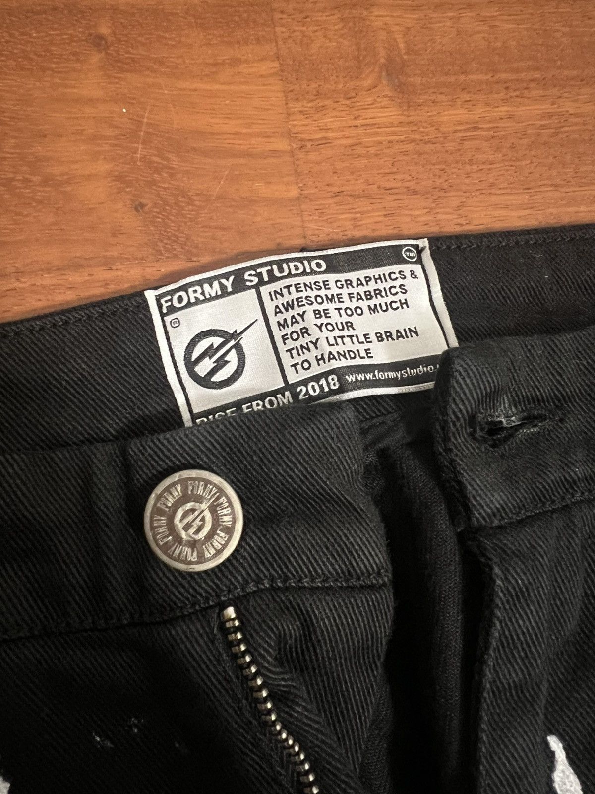 Other Formy Studio X Jun Inagawa Destroy Cargo Pants Size US 28 / EU 44 - 3 Thumbnail