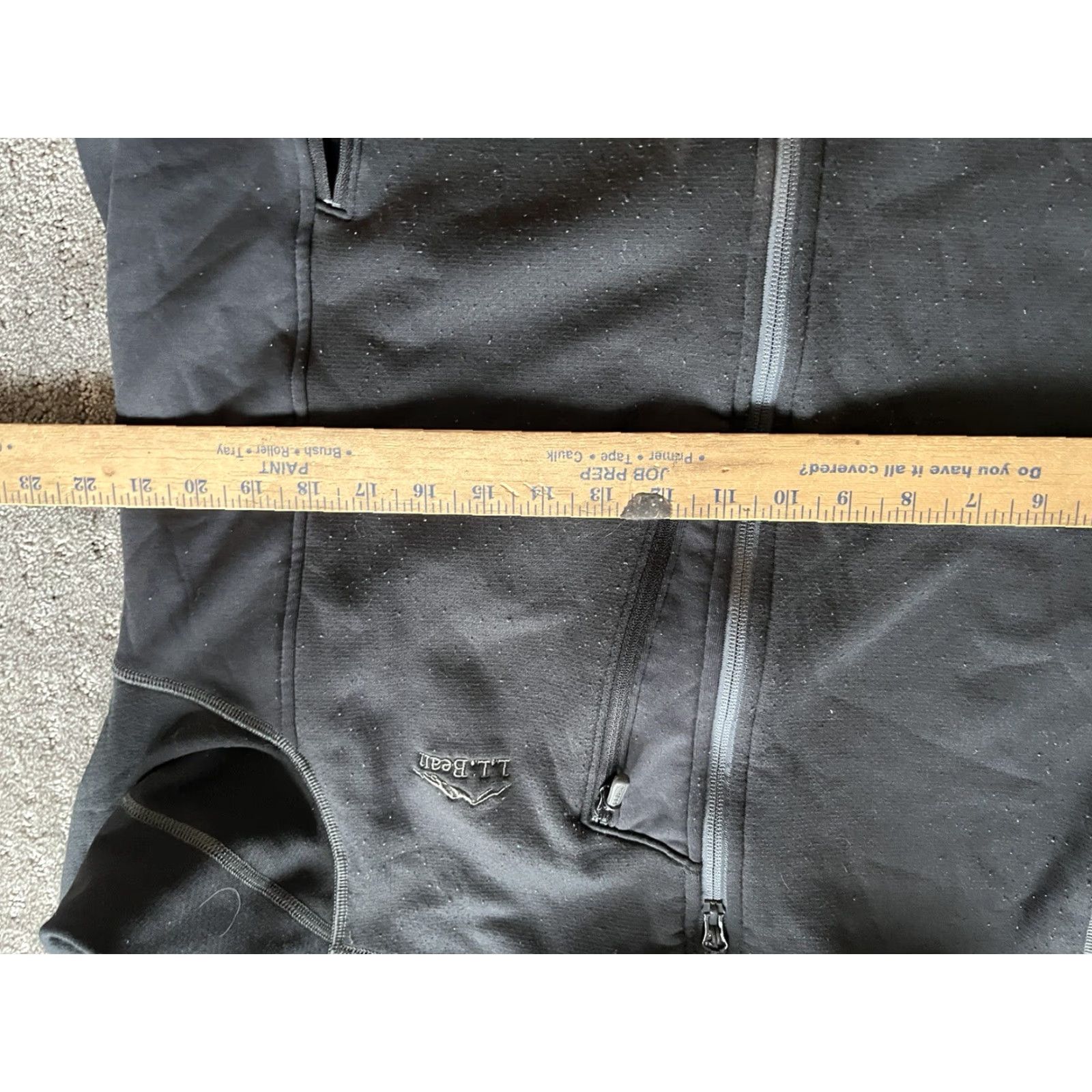 Vintage LL Bean Men's Pro Stretch Fleece Jacket 293889 Black Size Large Regular Full Zip Size US L / EU 52-54 / 3 - 6 Thumbnail