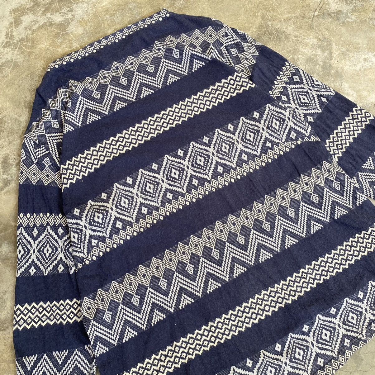 Issey Miyake VintagePlantation by Issey Miyake Cotton Jacquard Shirt Size US M / EU 48-50 / 2 - 2 Thumbnail