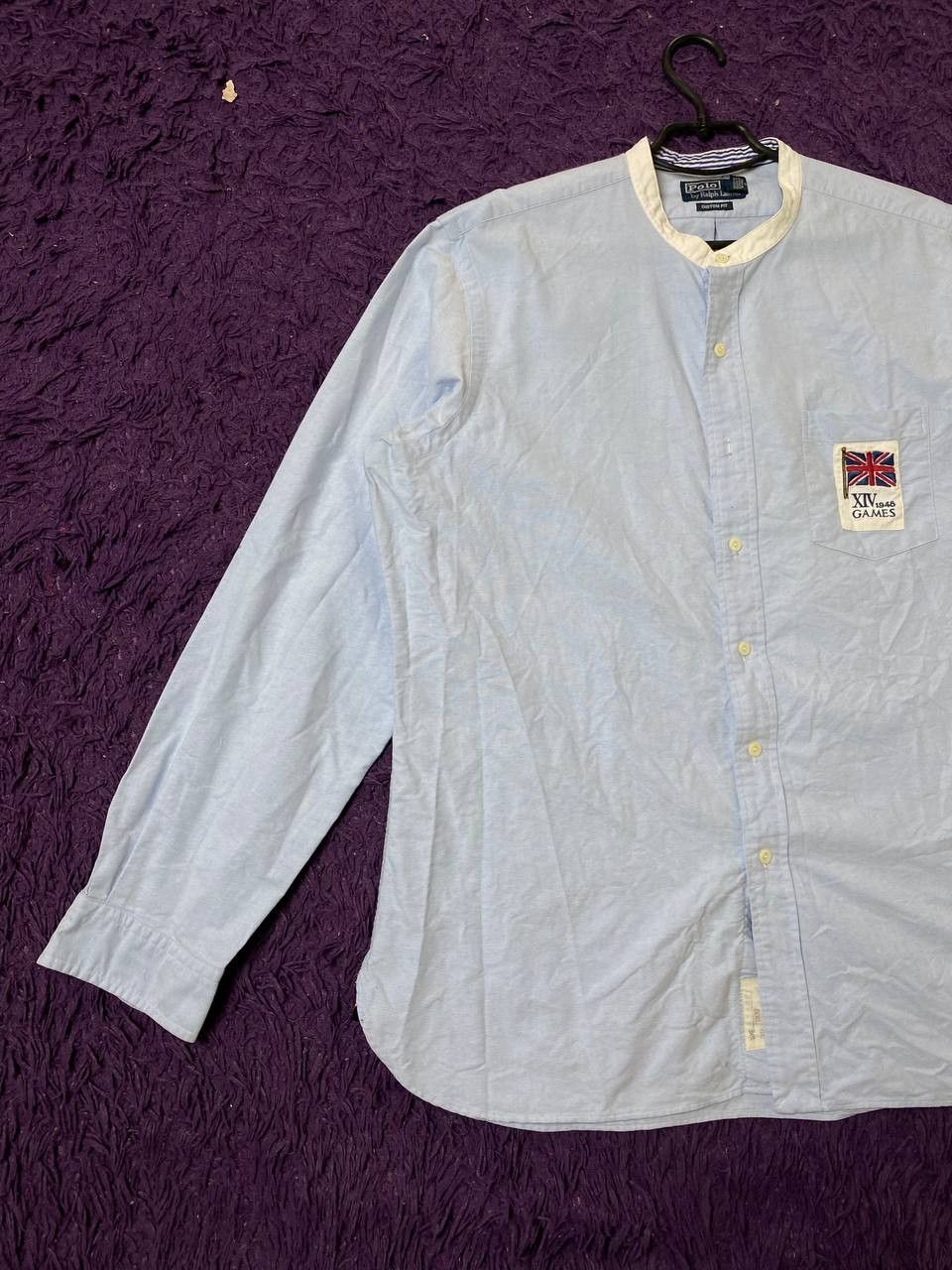 Polo Ralph Lauren Polo Ralph Lauren Custom Fit Button Up Shirt Size XL Size US XL / EU 56 / 4 - 9 Thumbnail