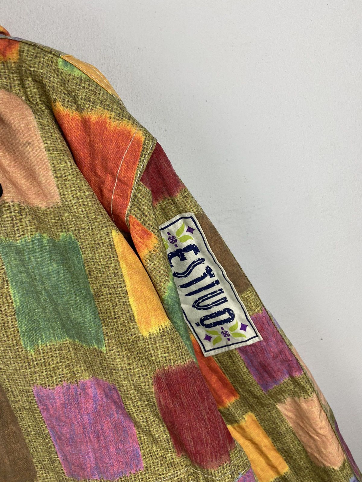 Vintage Vintage Estivo Abtract Multi Colour Jacket Size US L / EU 52-54 / 3 - 14 Thumbnail