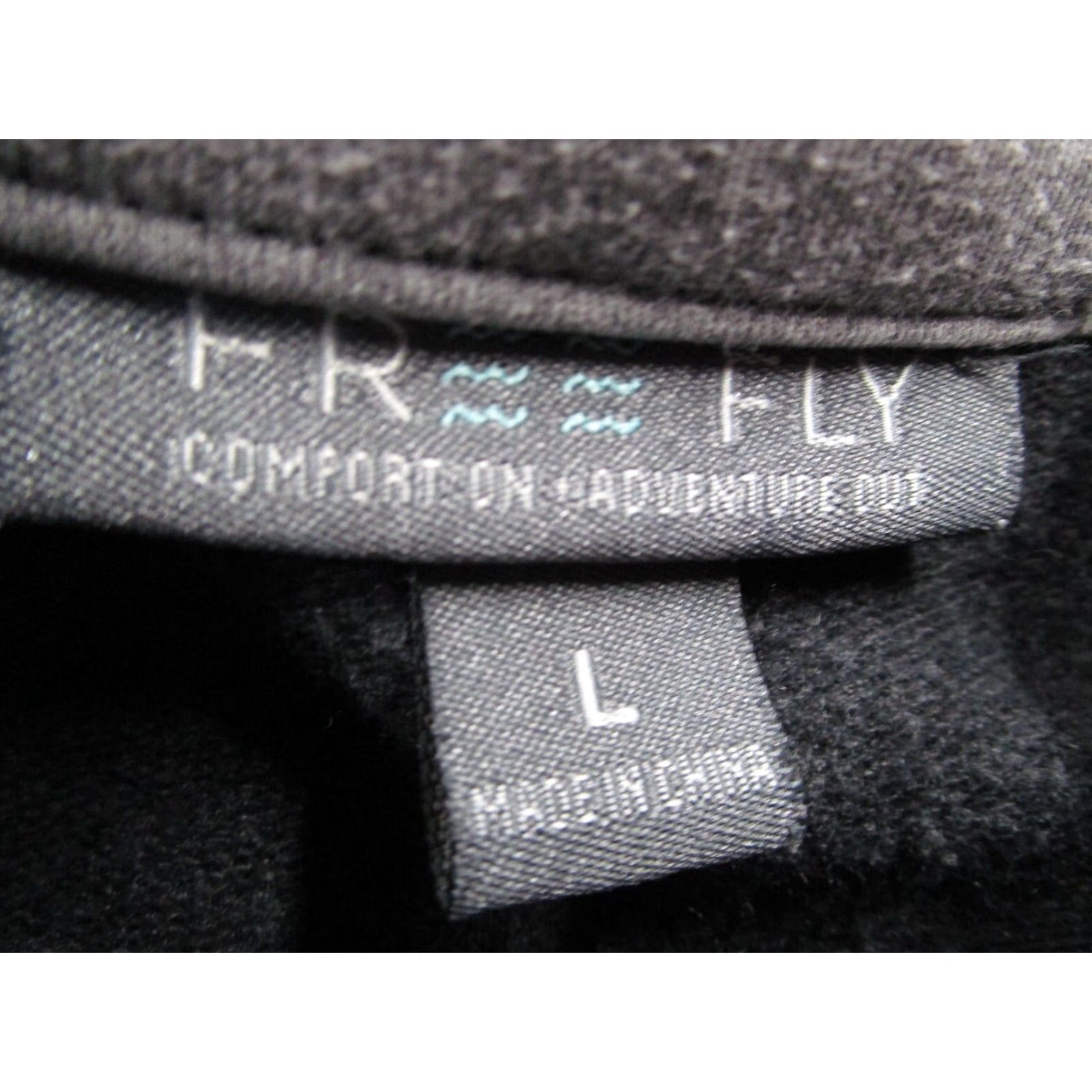 Vintage Free Fly Men's Large Gray 1/4 Zip Pullover Sweater Bamboo Blend Long Sleeve Hiking Workwear Size US L / EU 52-54 / 3 - 3 Thumbnail