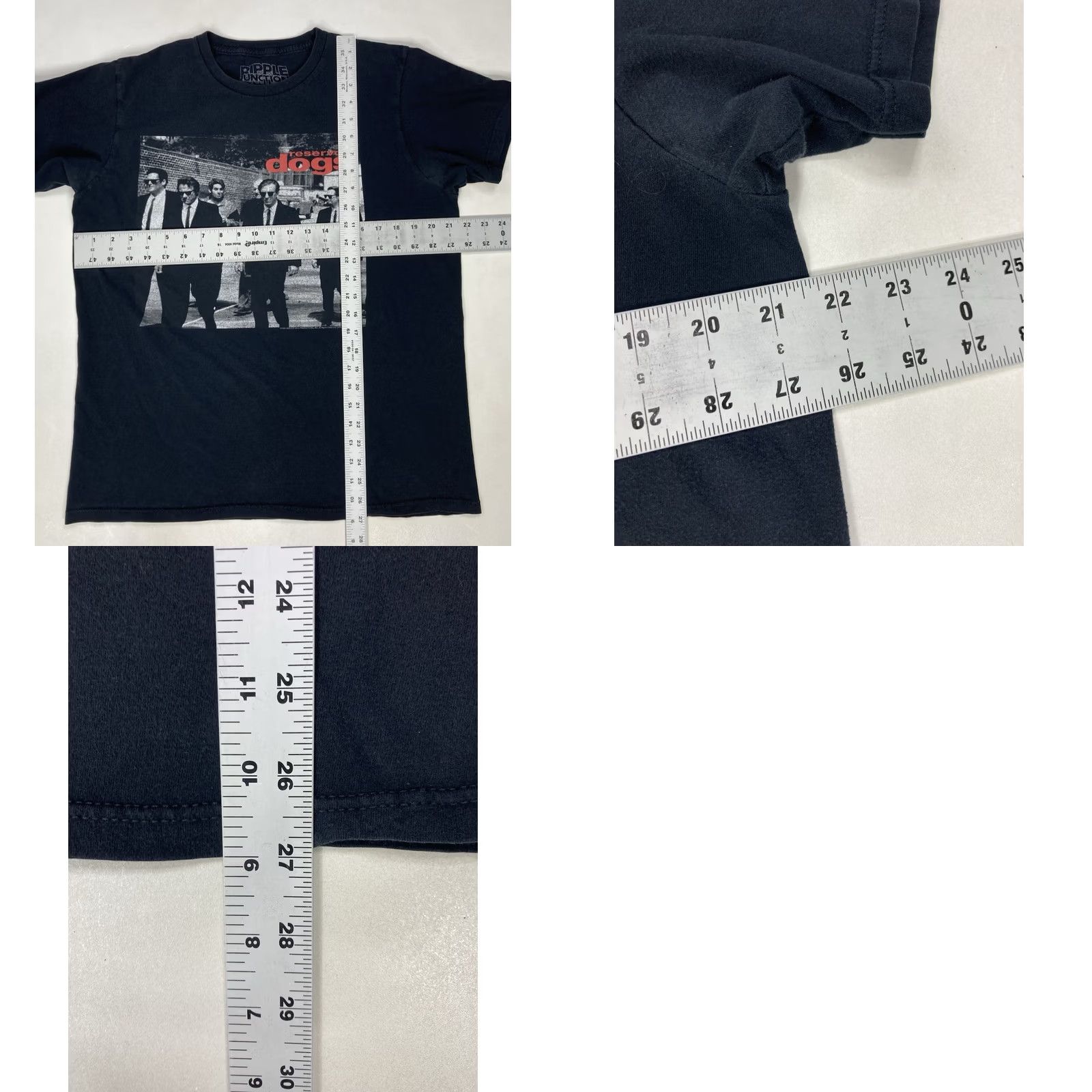 Ripple Junction Resevoir Dogs Movie T-Shirt Men Large Black Short Sleeve Graphic Size US L / EU 52-54 / 3 - 8 Thumbnail