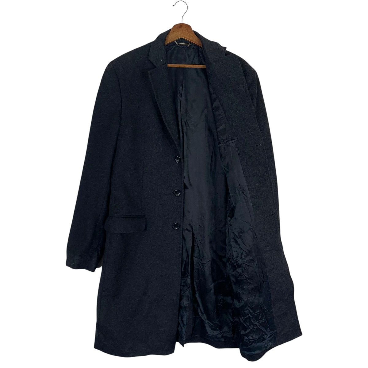 Dolce & Gabbana × Vintage DOLCE AND GABBANA OVERCOAT WOOL Size US L / EU 52-54 / 3 - 4 Thumbnail