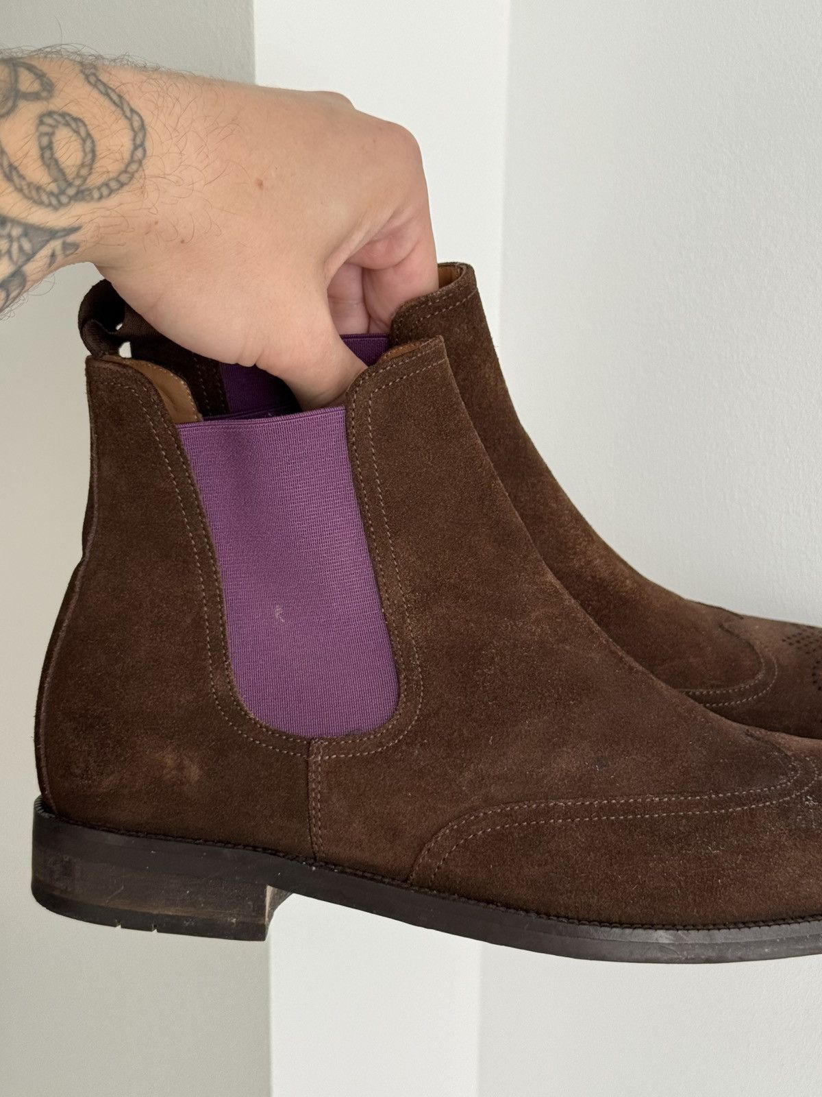 Margaret Howell Margaret Howell Suede Chelsea Boots Size EU 40 Size US 7 / EU 40 - 10 Thumbnail