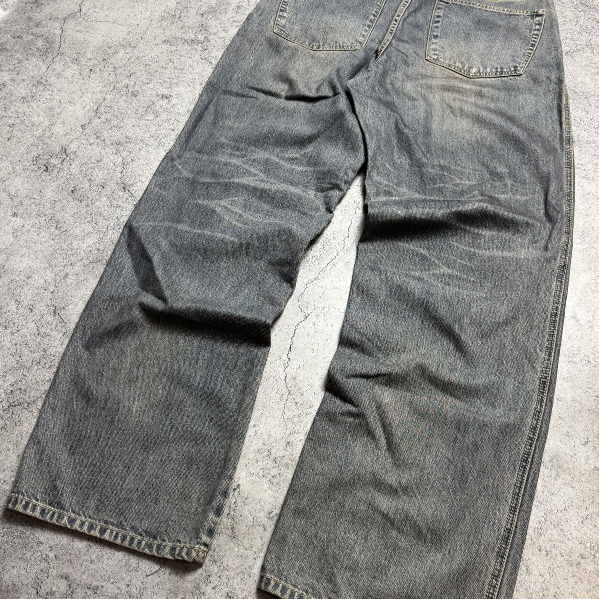 Marithe + Francois Girbaud RARE Marithe Francois Girbaud Vintage Big Logo Jeans Size US 34 / EU 50 - 6 Thumbnail