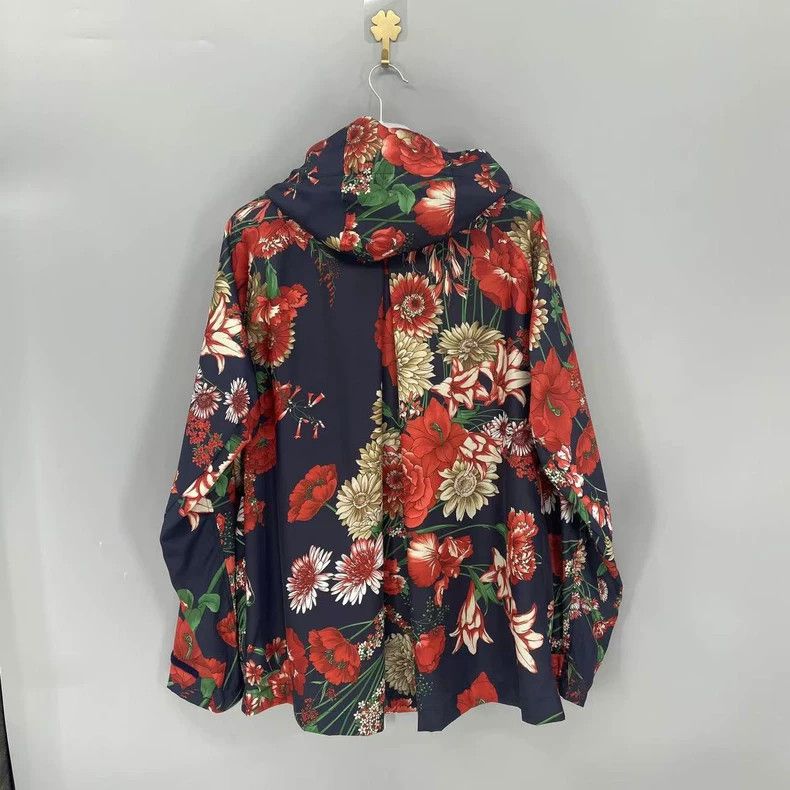Gucci Gucci Piggy Flower Windbreaker jacket 2501-Nextarrow Size US XXS / EU 40 - 2 Thumbnail