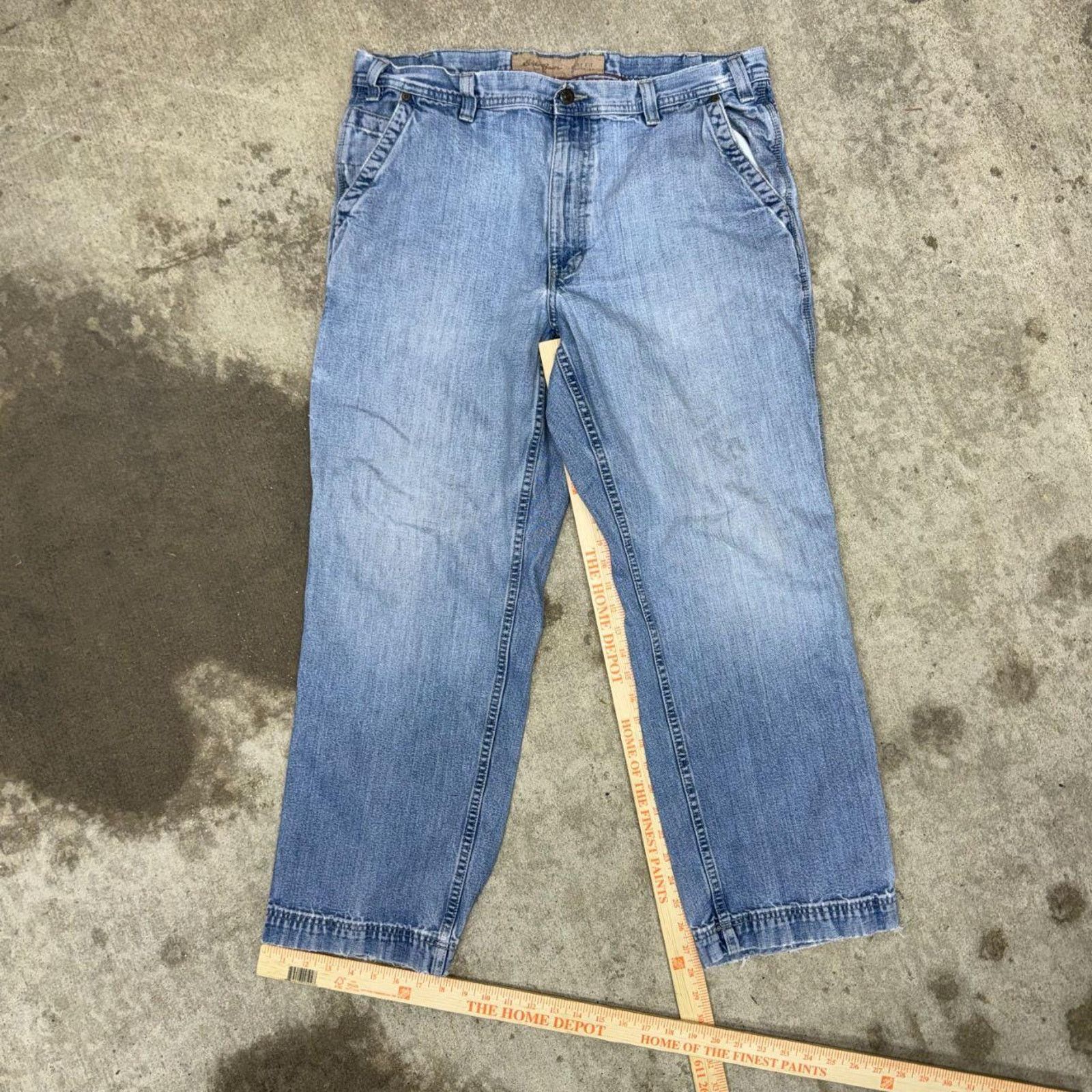 Eddie Bauer Vintage y2k eddie bauer Carpenter faded workwear 90s jeans Size US 36 / EU 52 - 5 Thumbnail