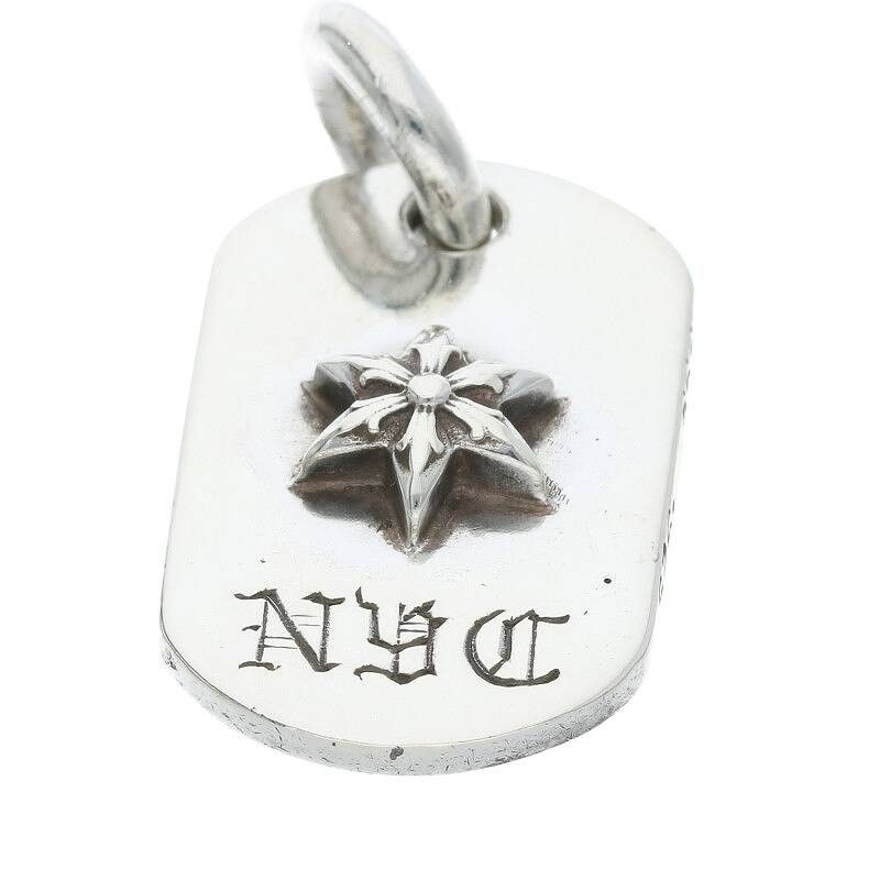 Chrome Hearts CHROME HEARTS NYC RAISED STAR DOG TAG Size ONE SIZE - 2 Thumbnail