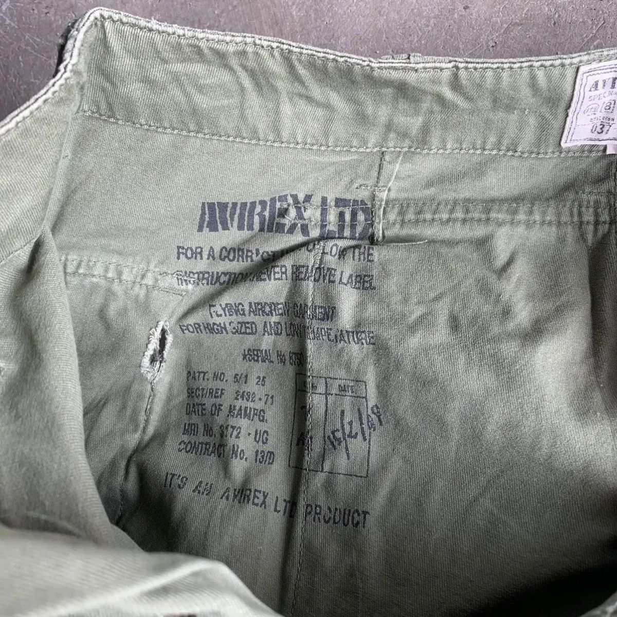 Avirex Vintage Avirex Big Pocket With Stencil Cop Utility Pants Size US 29 - 9 Thumbnail