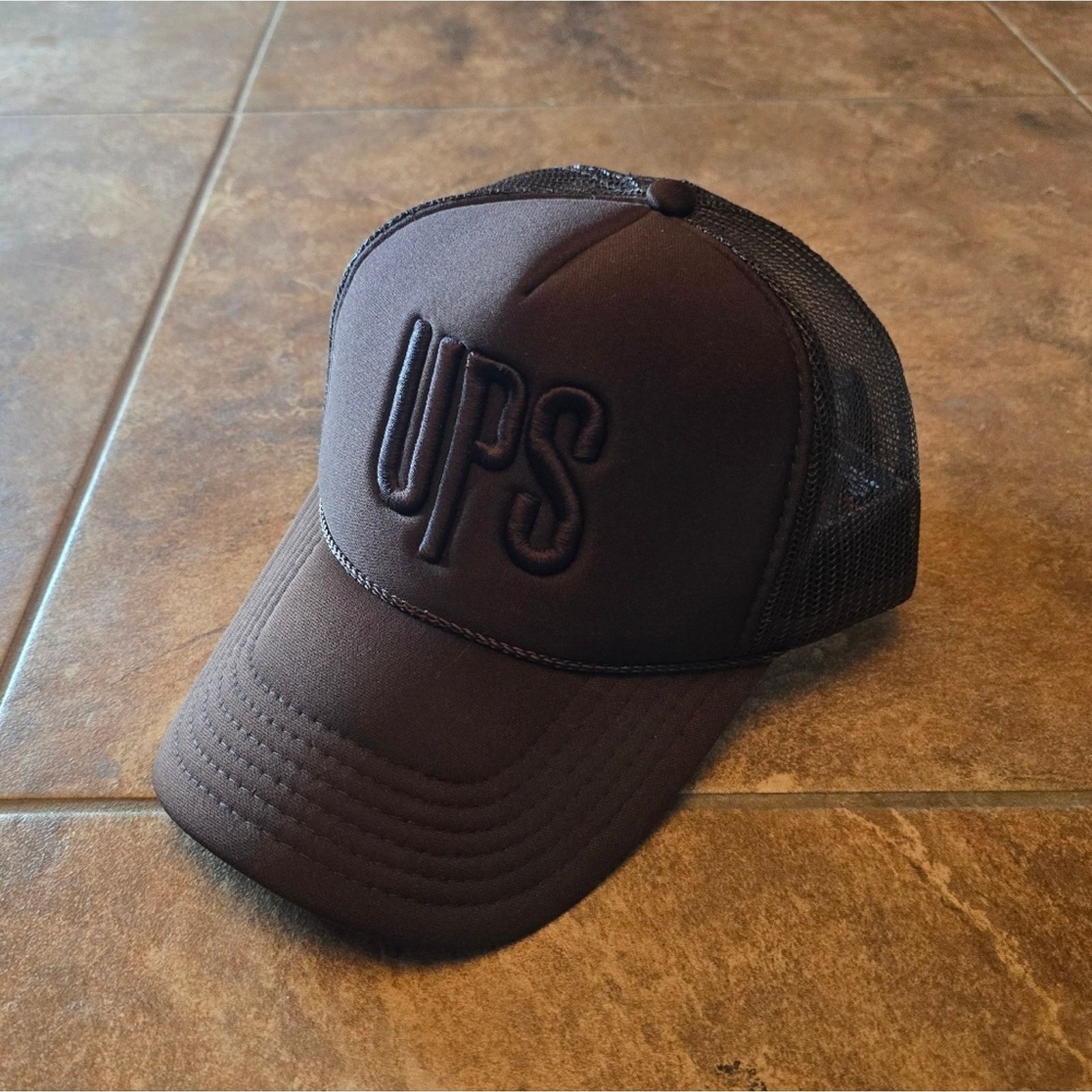 Otto Dark Brown | UPS | Classic Trucker Hat Size ONE SIZE - 1 Thumbnail
