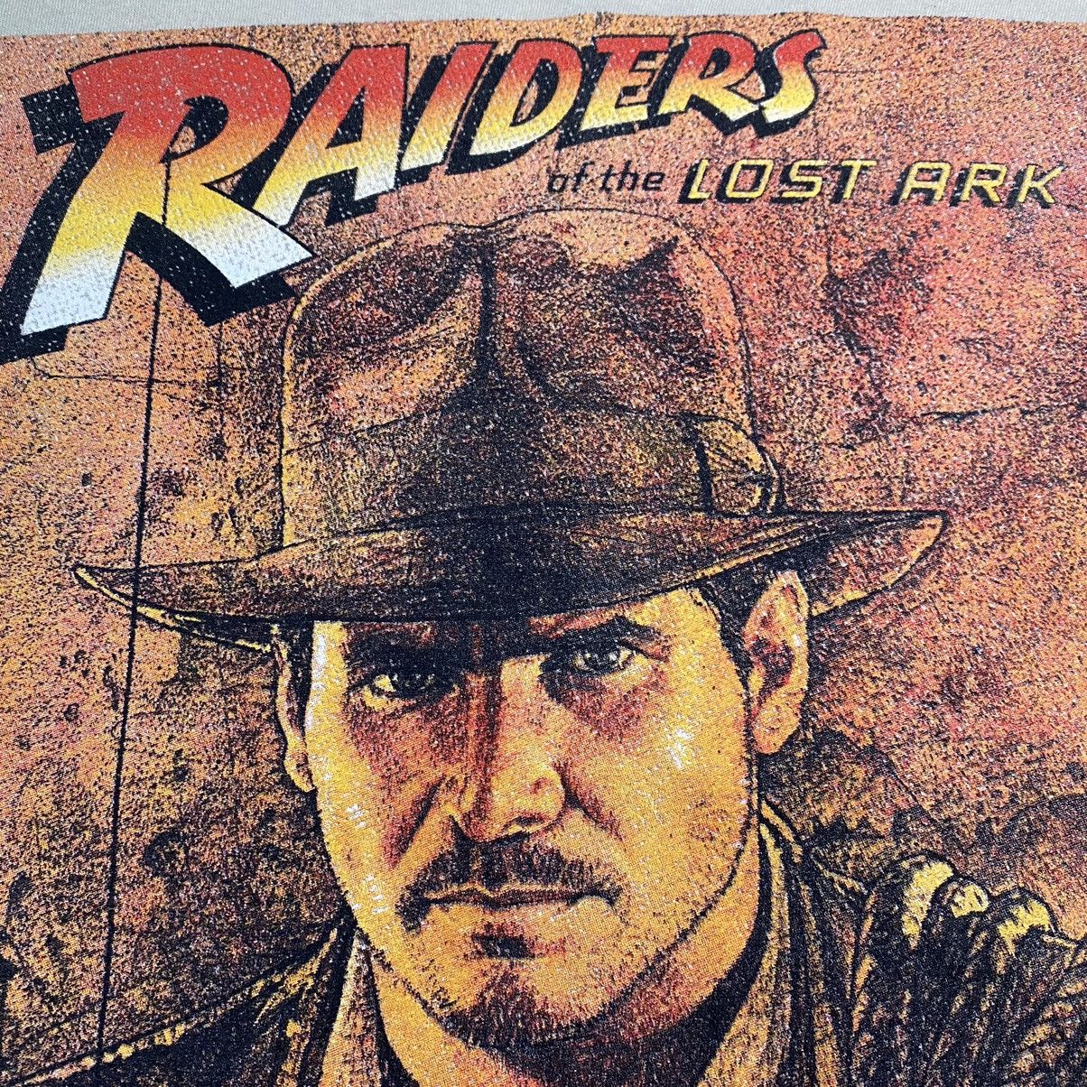 Vintage Indiana Jones Raiders of The Lost Ark Movies T Shirt Size US L / EU 52-54 / 3 - 5 Thumbnail