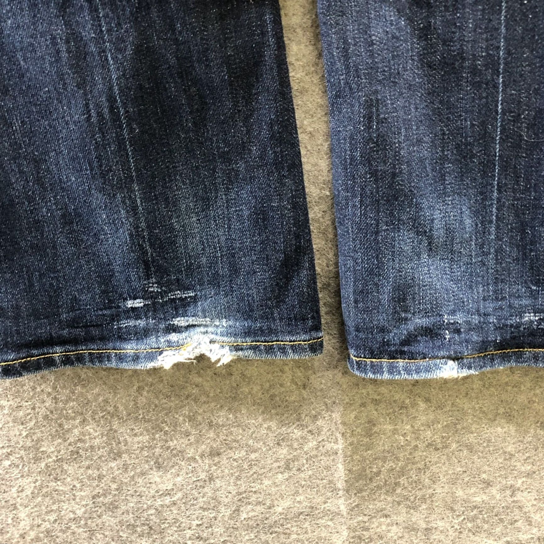 Banana Republic Banana Republic Jeans Womens Boot Cut Denim Low Rise 6 Blue Dark Wash 5-Pocket Cotton Blend Stretch Inseam 33in Size 28" / US 6 / IT 42 - 3 Thumbnail