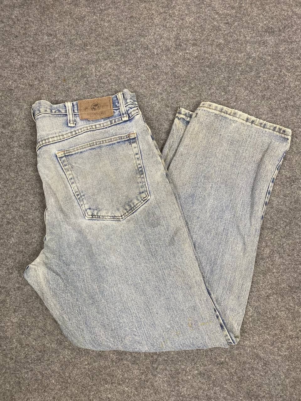 Vintage vintage wrangler relaxed fit distressed denim Size US 38 / EU 54 - 2 Thumbnail