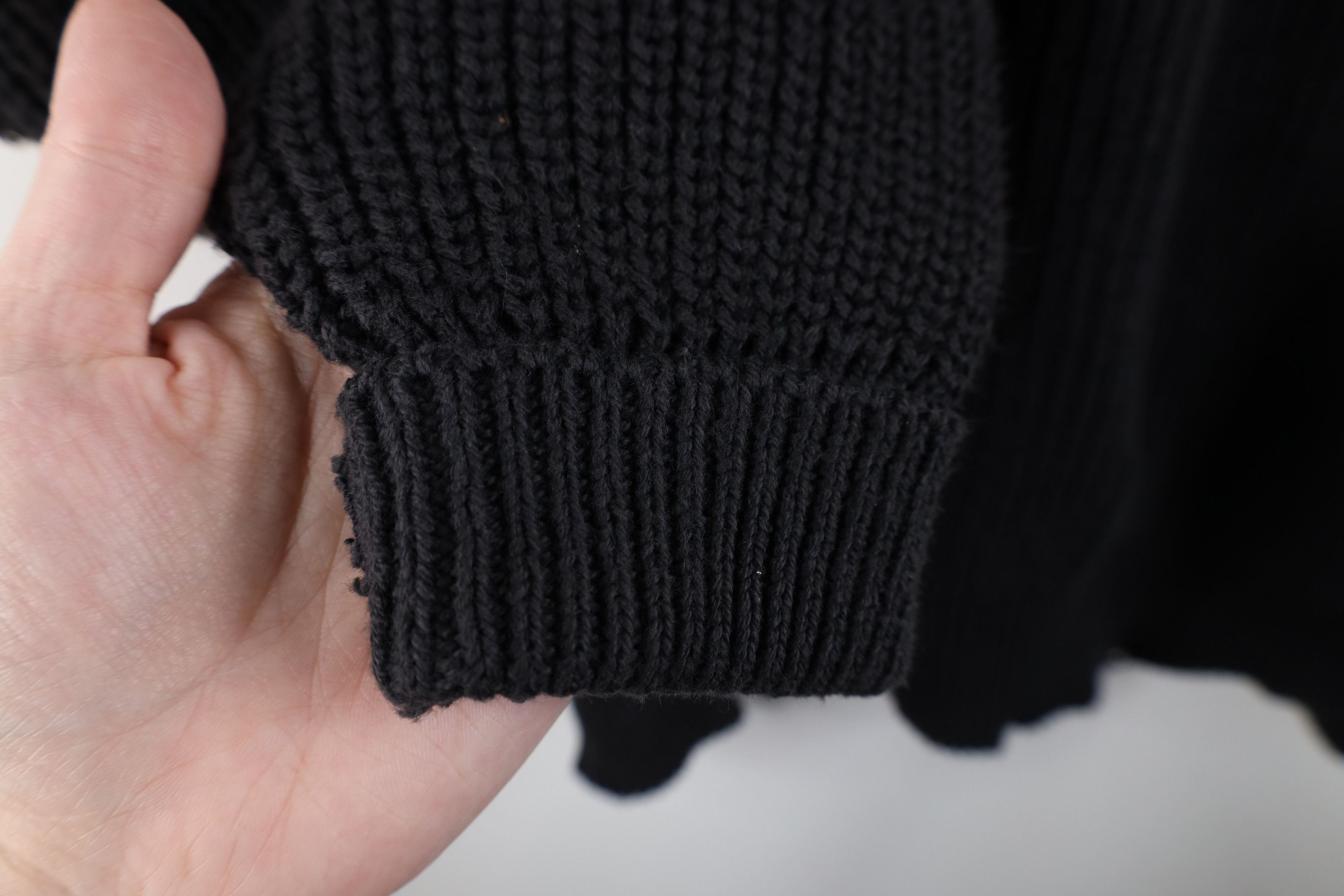Vintage Vintage 90s Streetwear Marled Chunky Ribbed Knit Sweater Size 3XL / US 20-22 - 8 Thumbnail