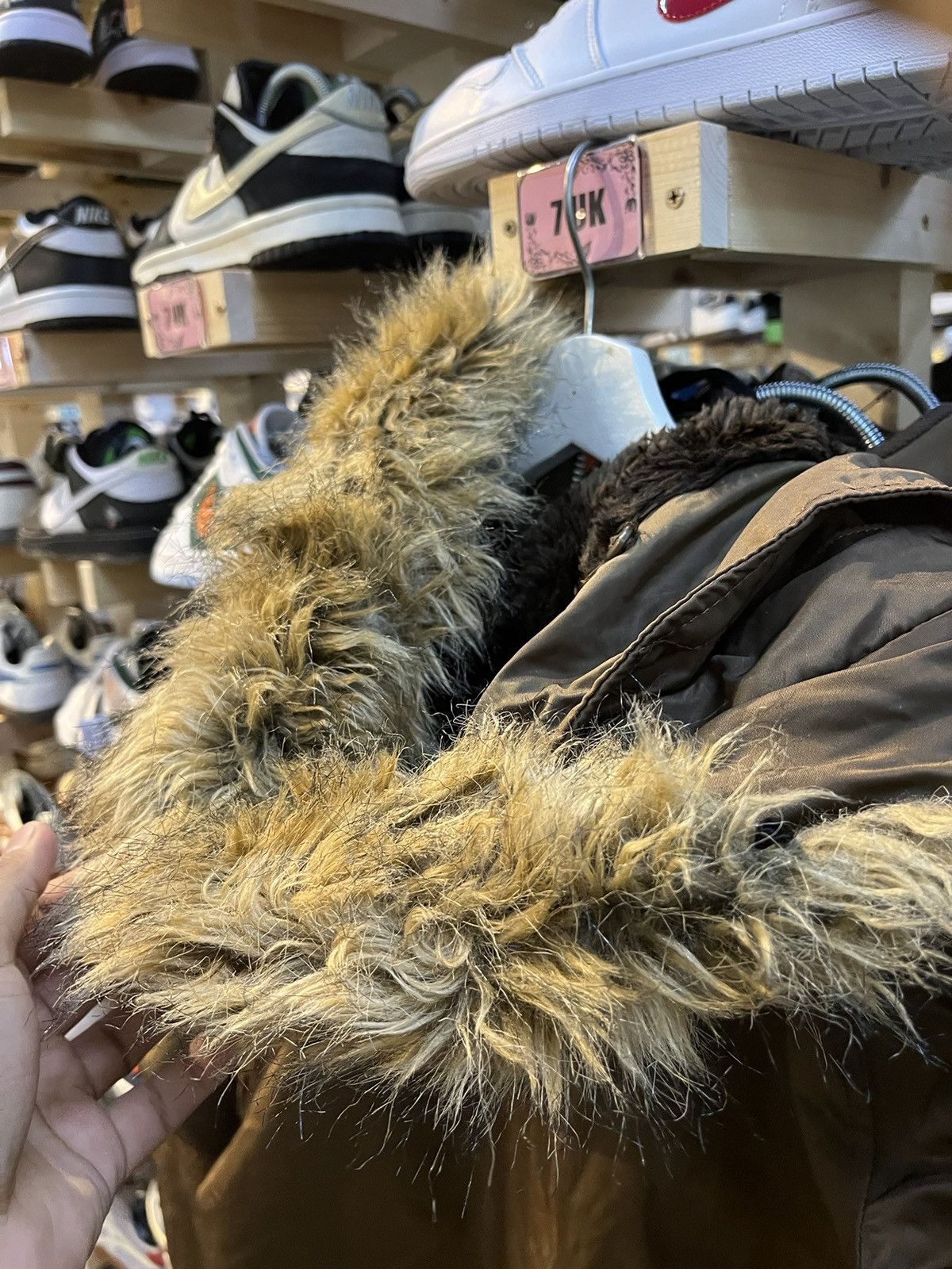 Alpha Industries × Vintage ALPHA INDUSTRIES MOHAIR JACKET Size US XL / EU 56 / 4 - 12 Thumbnail