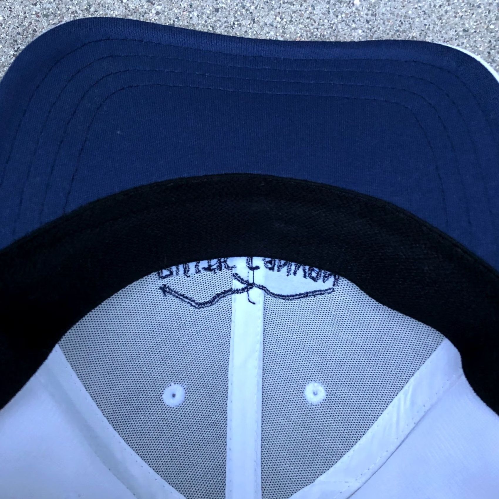 Vintage PUKKA Rustic Canyon Golf Course Fitted Hat Men's OS Moisture Wicking Cap White Size ONE SIZE - 6 Thumbnail
