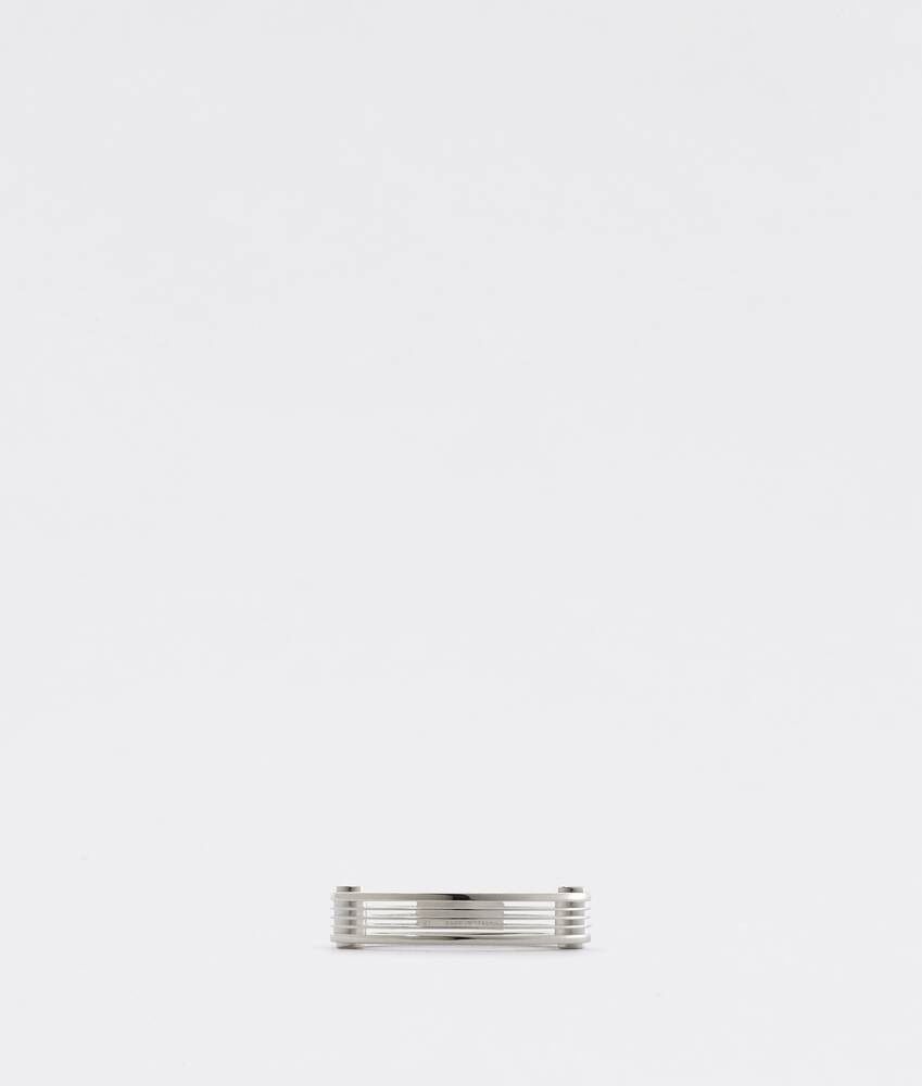 Bottega Veneta o1n1vont0425 Size: 11 / Bolt Ring in Silver Size ONE SIZE - 1 Thumbnail