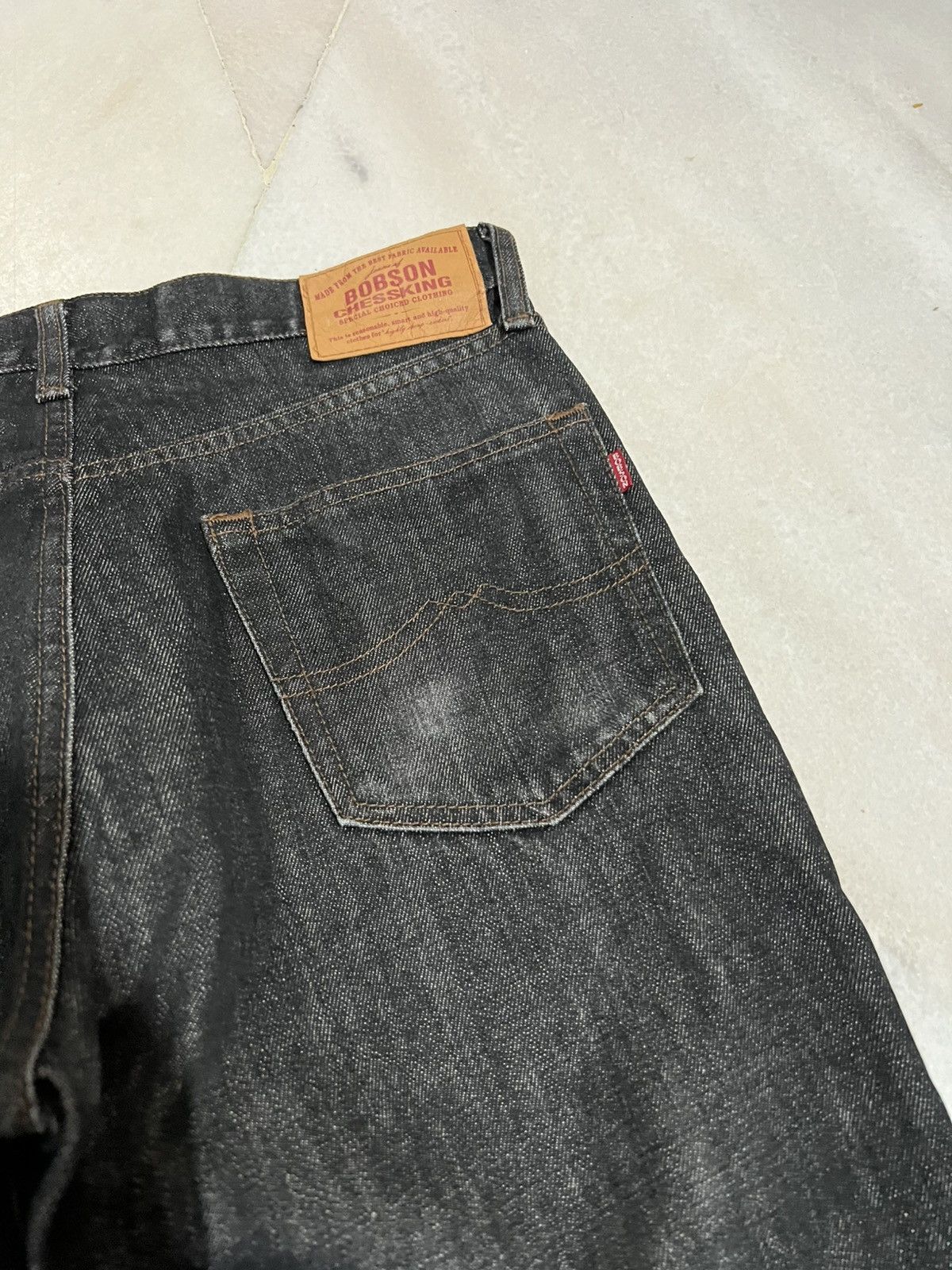 Japanese Brand 🌈Baggy Vintage Bobson Jean Size US 29 - 11 Thumbnail