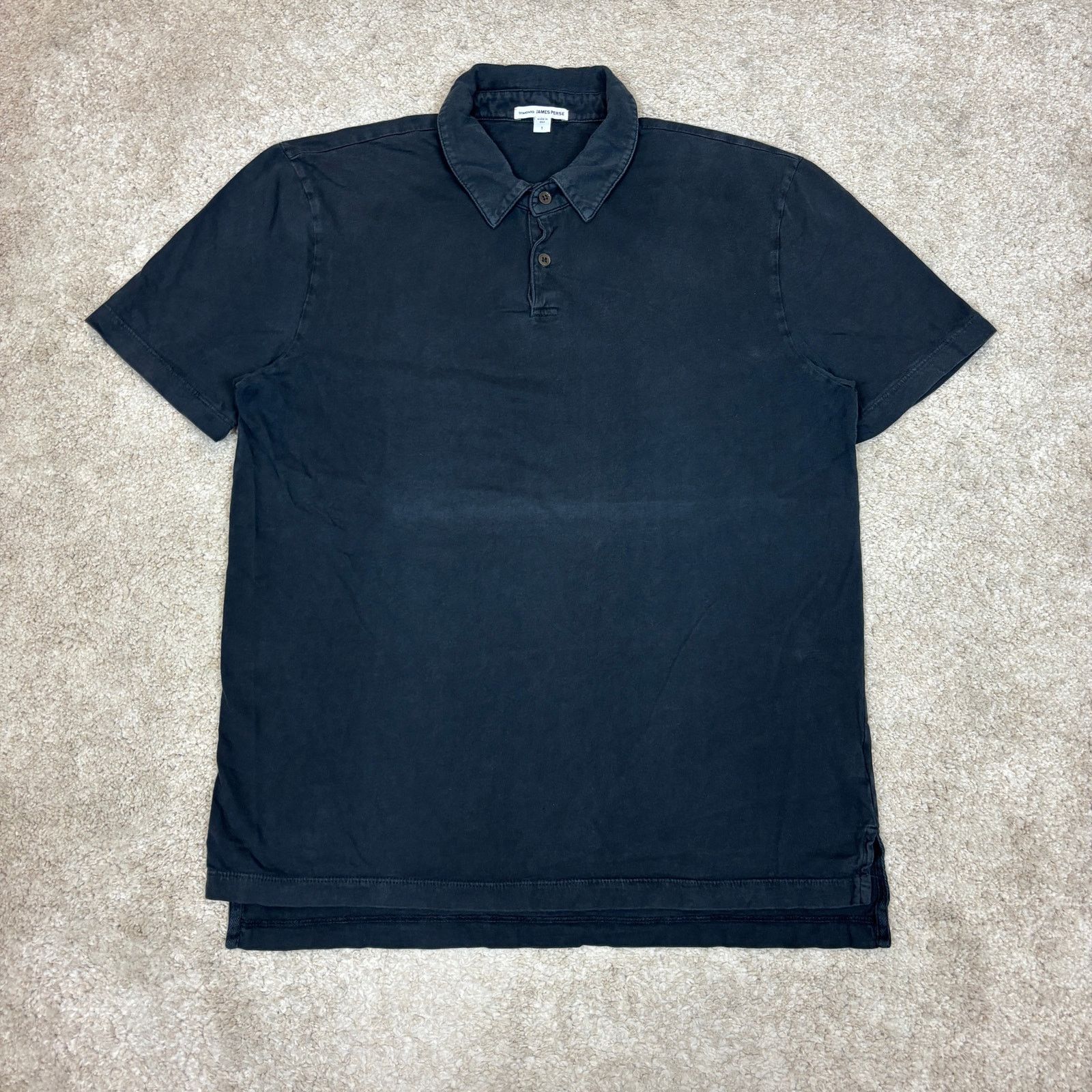 James Perse Standard James Perse Supima Polo Shirt Men's Small Size US S / EU 44-46 / 1 - 1 Thumbnail